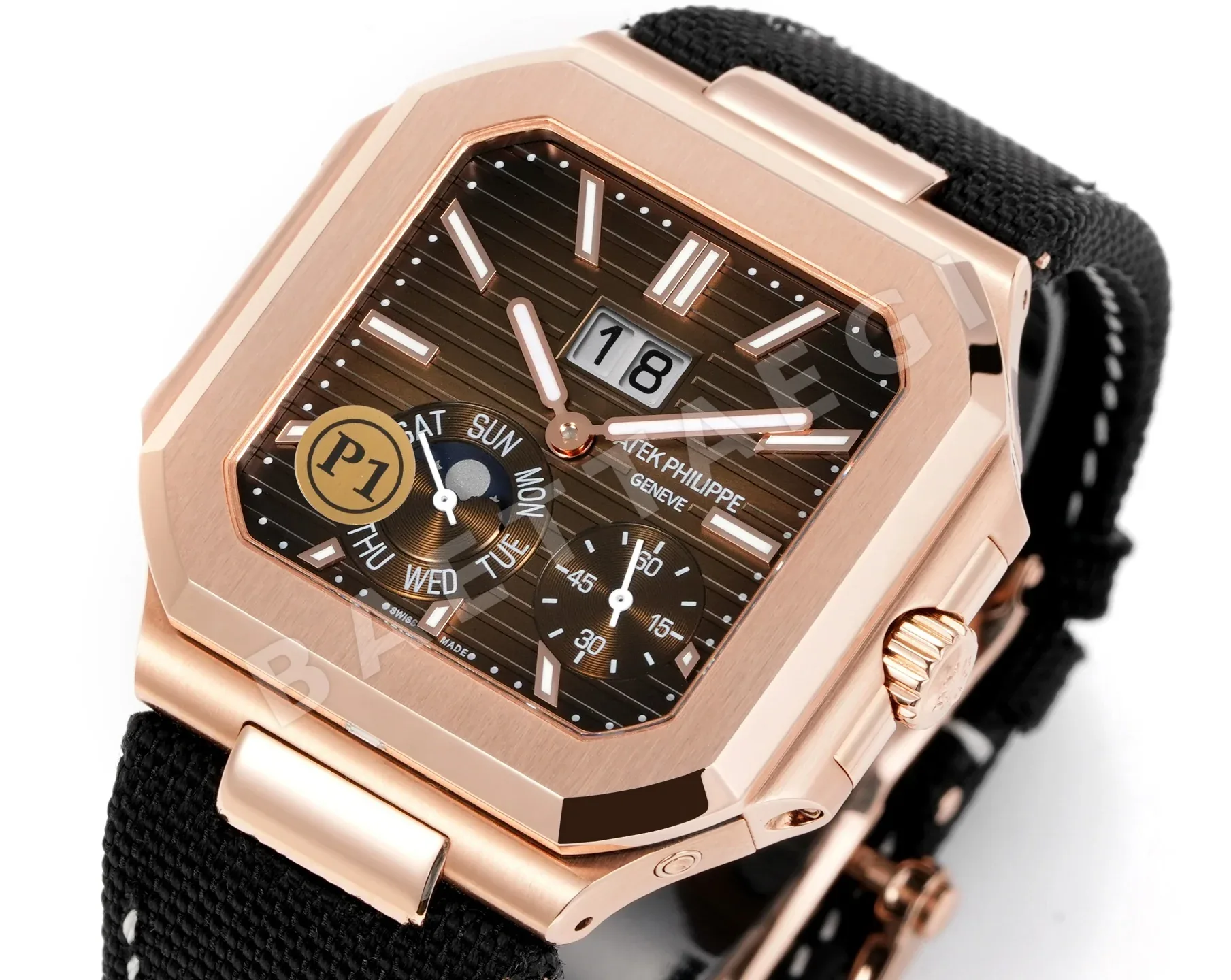 파텍필립 프리미엄 워치 5822 P 자동 플래티넘 레플리카 44158 Patek Philippe 상세 이미지 5