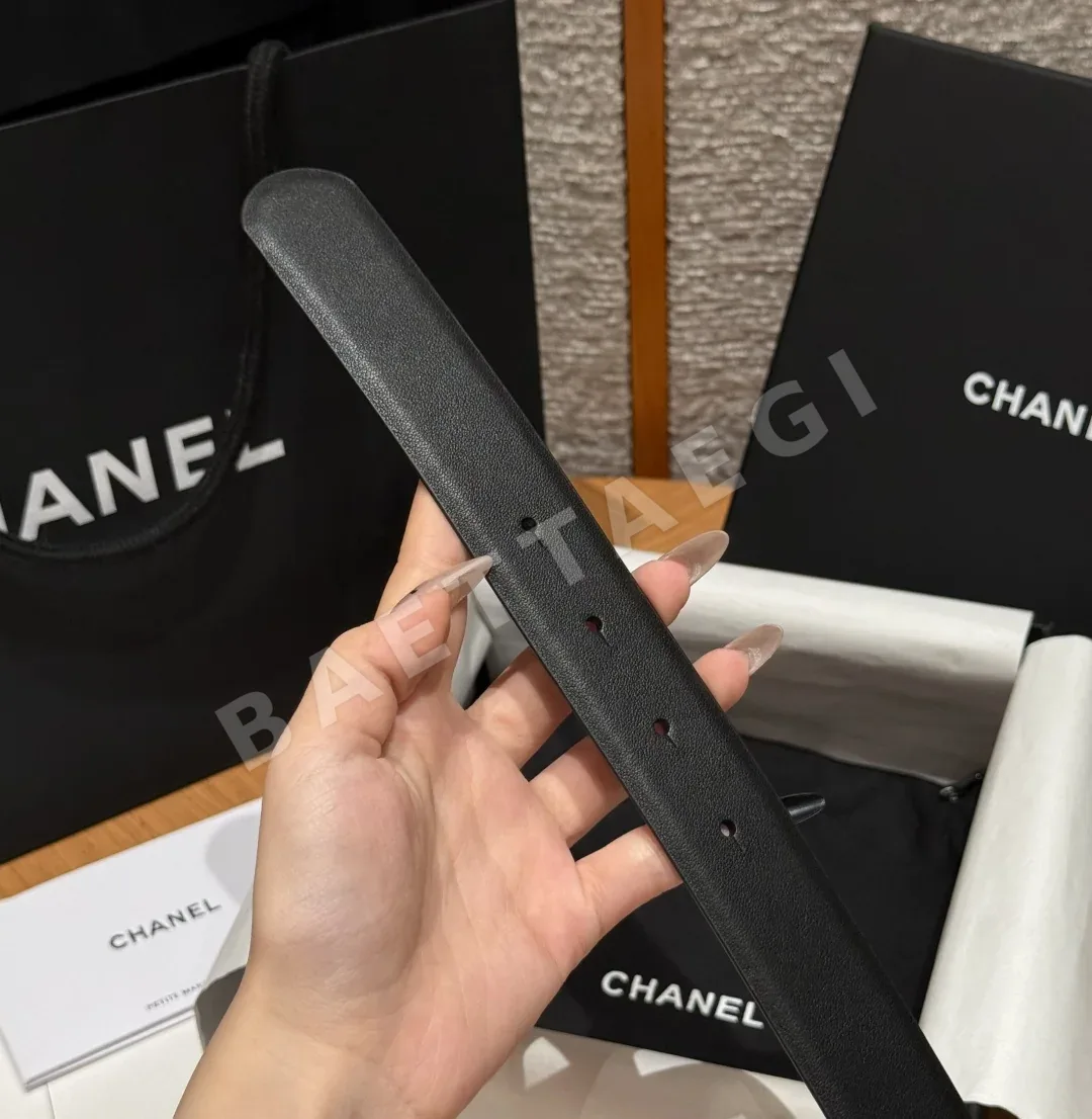샤넬 클래식 더블 C 가죽 벨트 상세 이미지 7