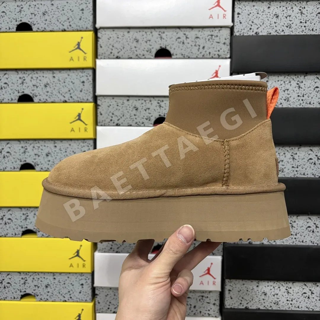 어그 [TOP] 브라운 208883 UGG Classic Mini Dipper Boot -8170 상세 이미지 4