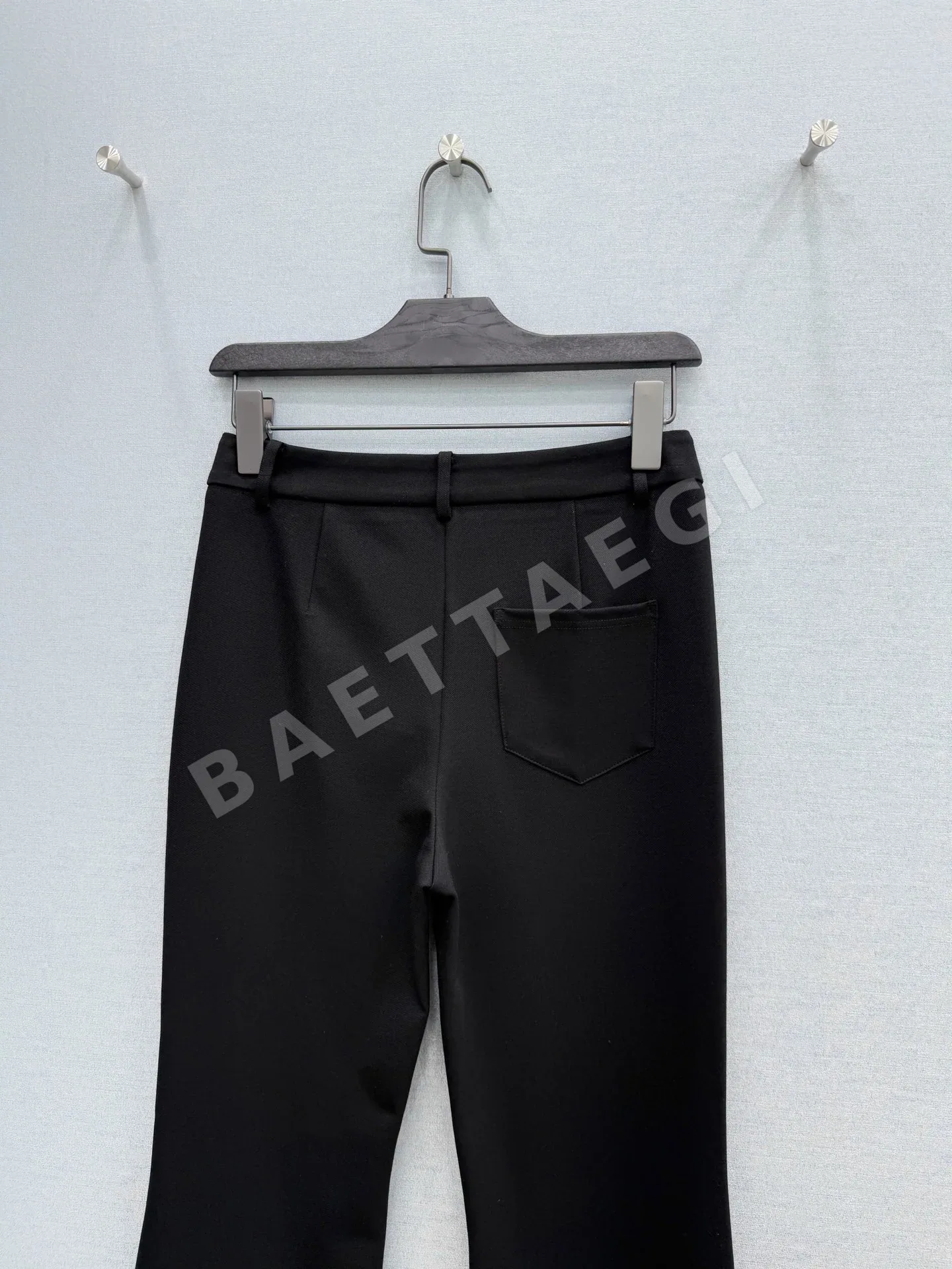 샤넬 더블 포켓 플레어 여성 바지 상세 이미지 8