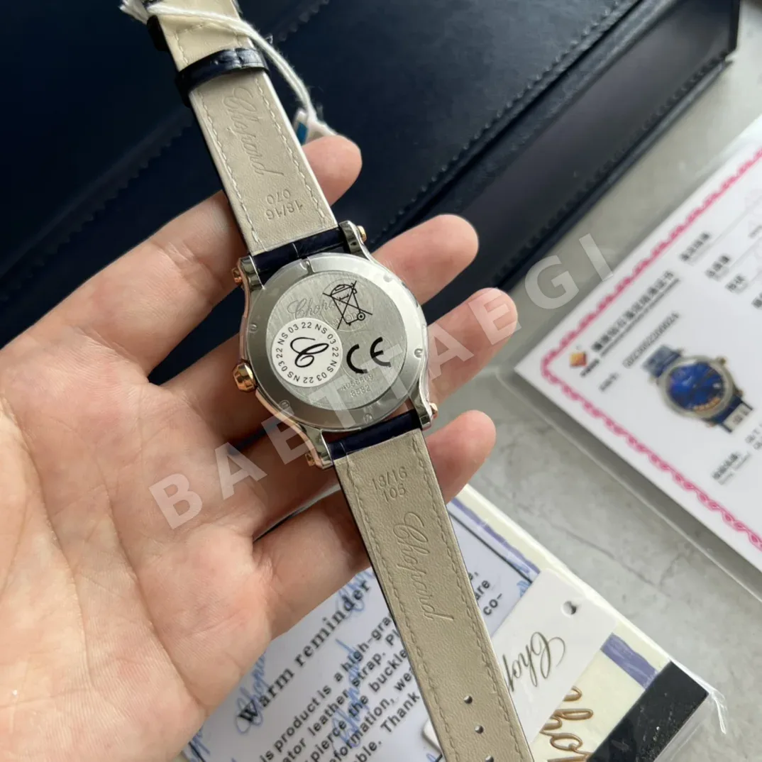쇼파드 해피 다이아몬드 5 다이아 무빙 다이아 여성 시계 레플리카 45051 Chopard 상세 이미지 4