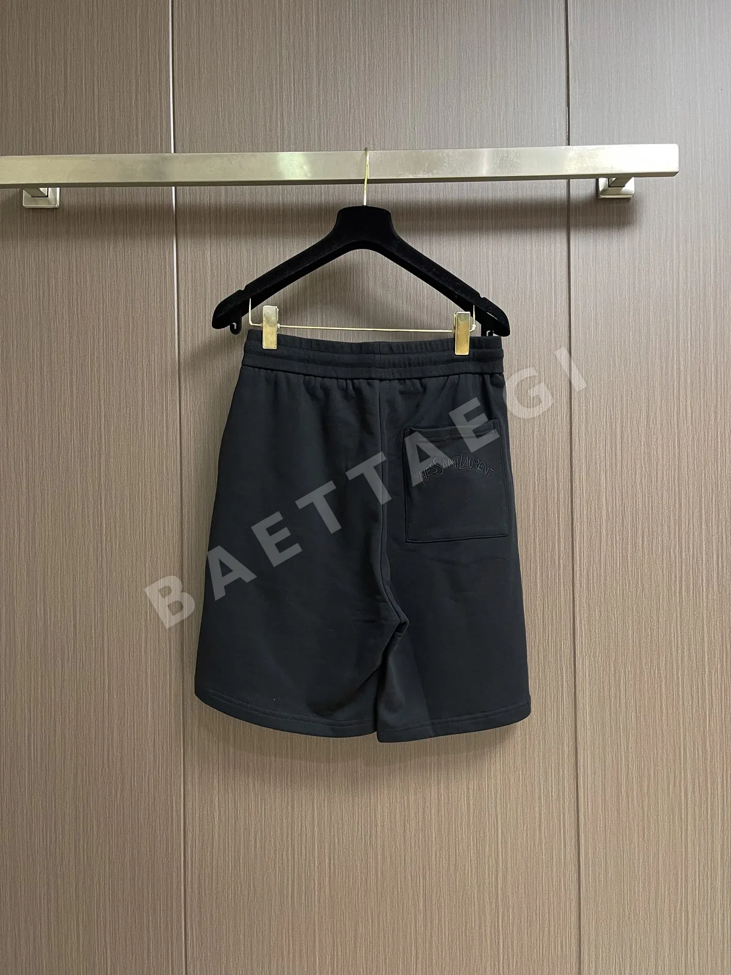셀린느 남성 여름 캐주얼 자수 반바지 상세 이미지 2