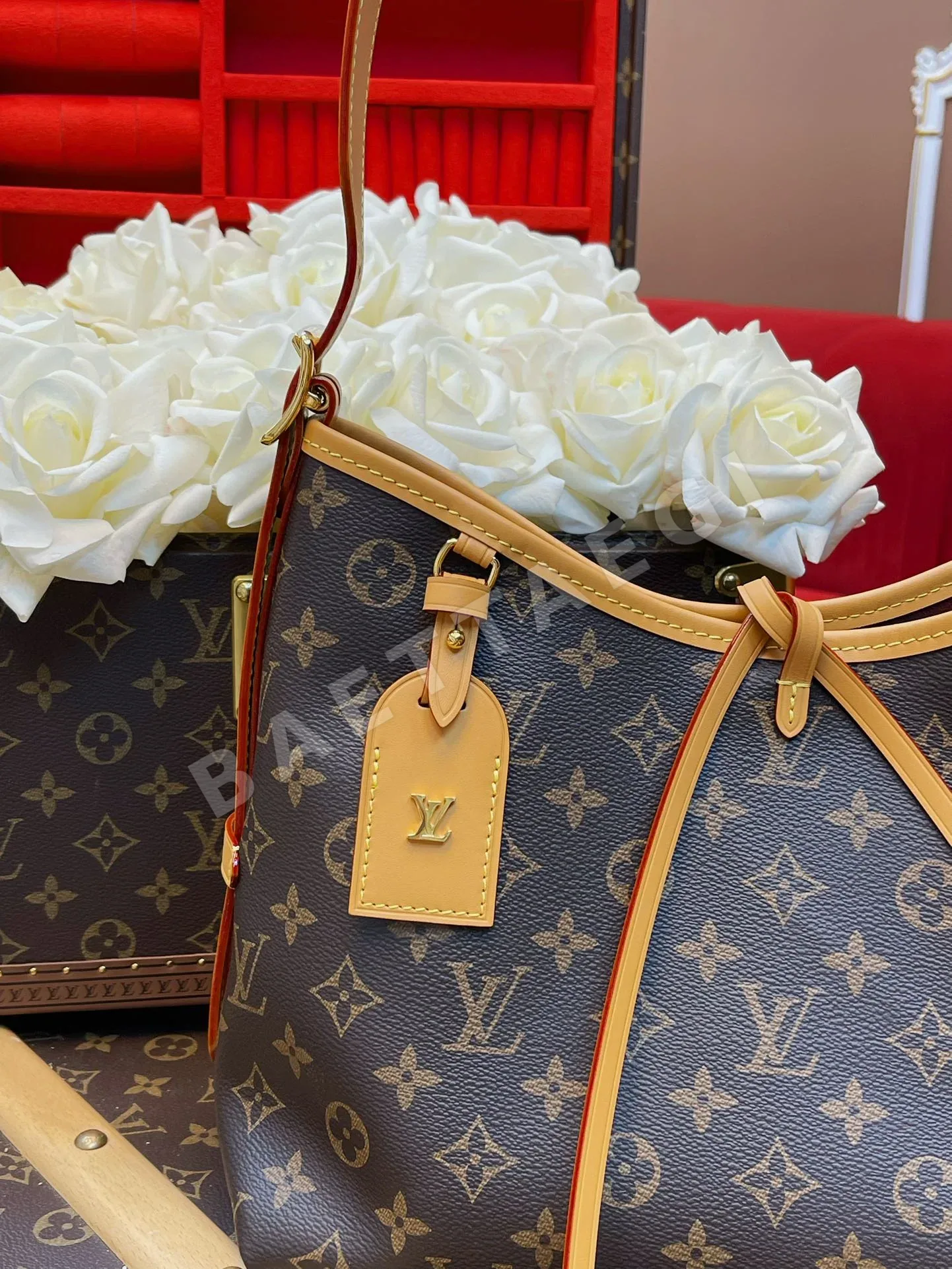 루이비통 모노그램 캔버스 캐리올 소형 핸드백 M46203 상세 이미지 7
