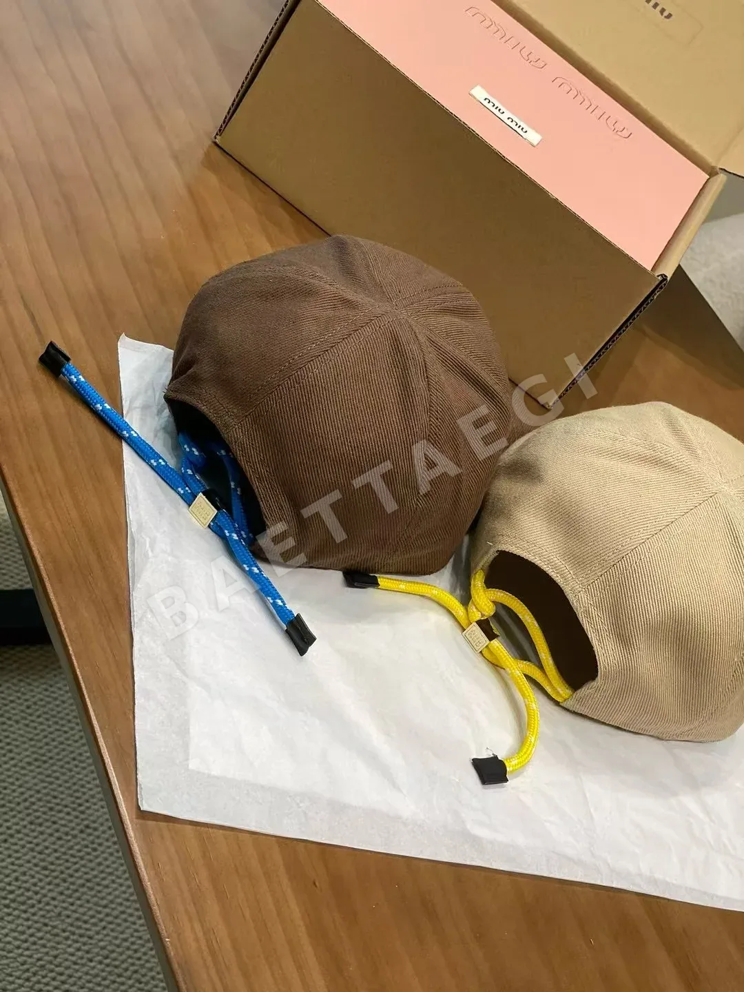 미우미우 모자 80864 Miu Miu Cap 상세 이미지 3