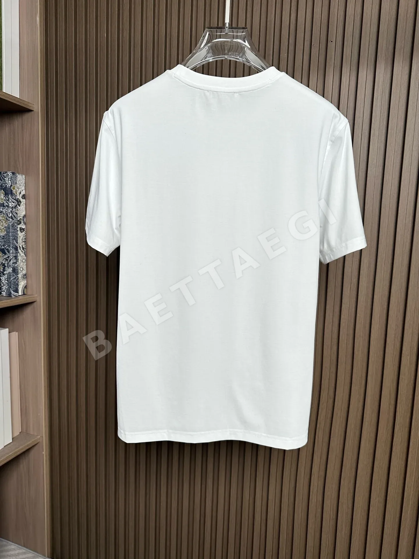 루이비통 페루산 피마코튼 크루넥 반팔 티셔츠 상세 이미지 2