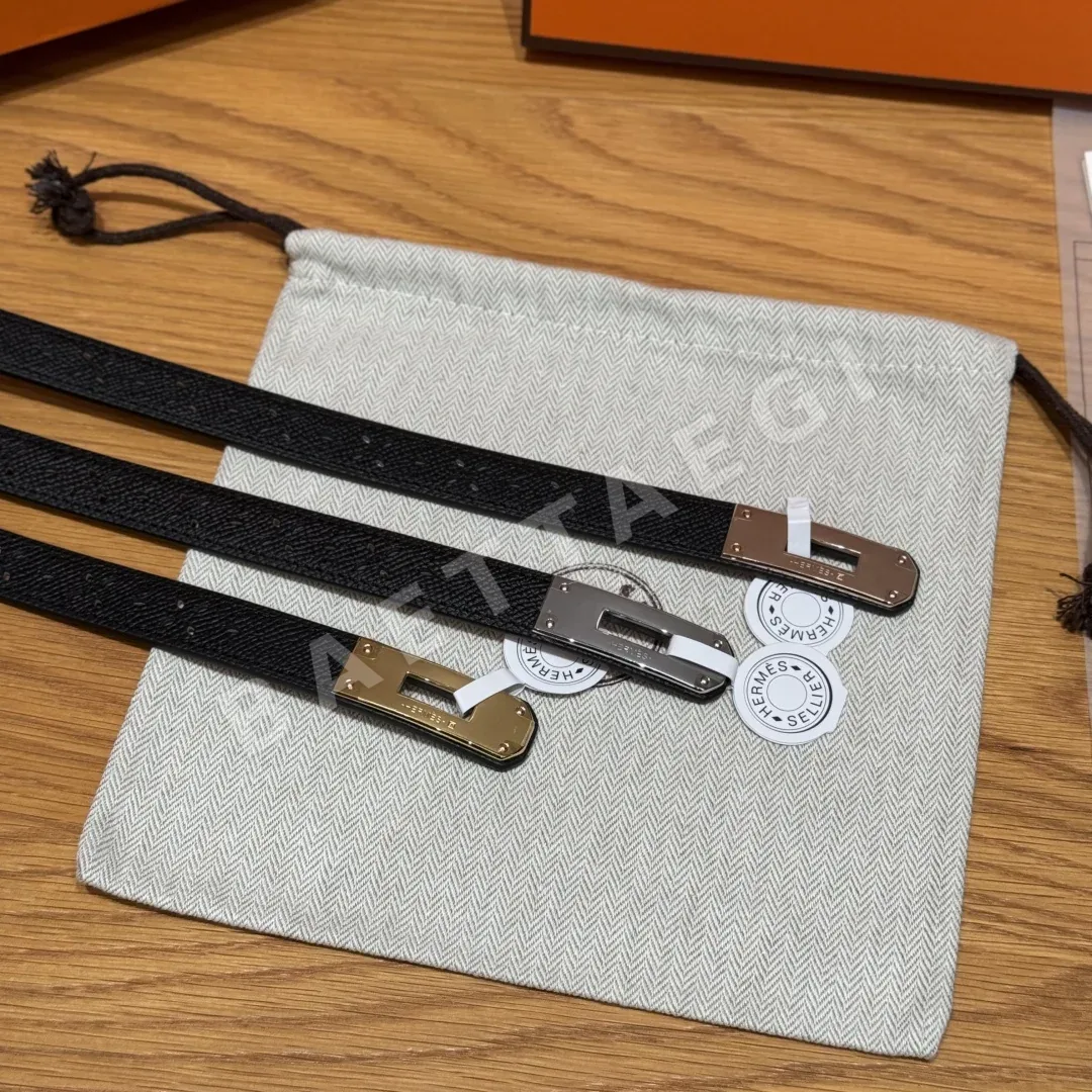 에르메스 켈리 버클 투각 가죽 벨트 상세 이미지 5