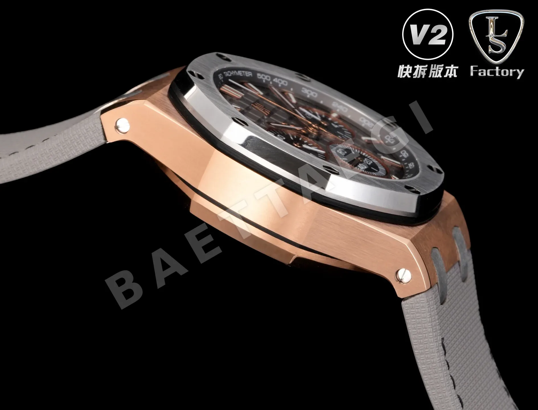 오데마피게 로열오크 오프쇼어 43mm 스테인리스 스틸 시계 상세 이미지 7