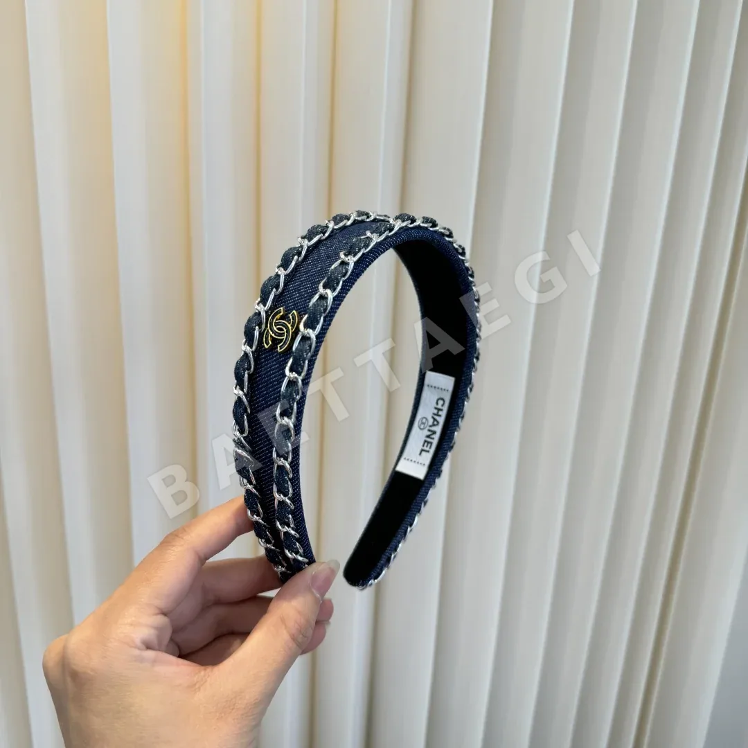 샤넬 데님 헤드밴드 상세 이미지 2