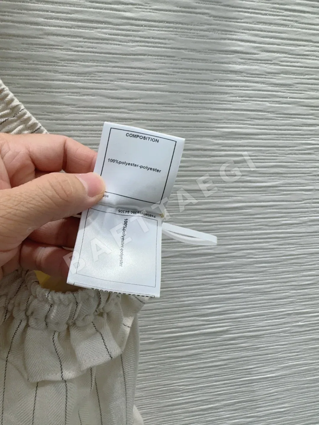 샤넬 와이드 릴랙스 여성 바지 상세 이미지 9