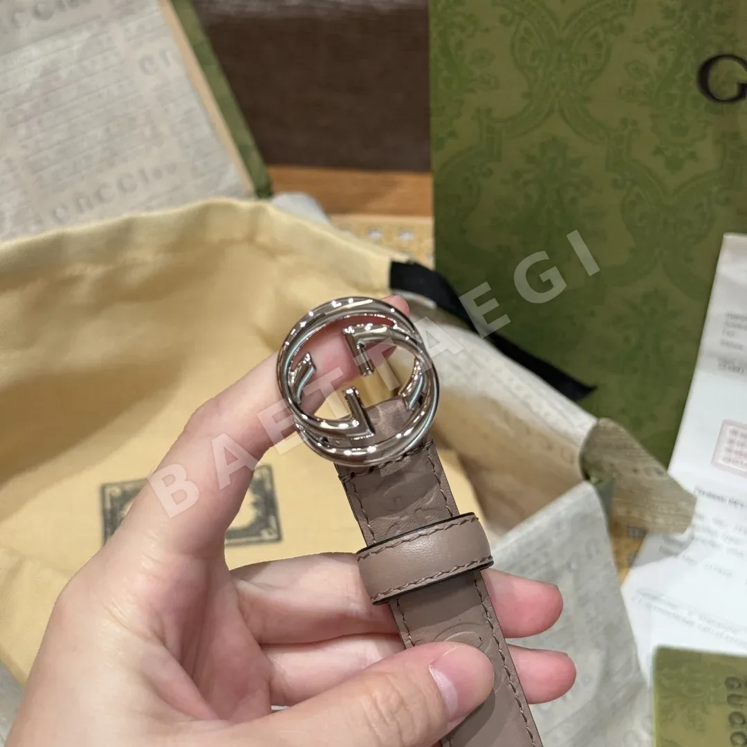 구찌 더블 G 인터로킹 버클 벨트 상세 이미지 6