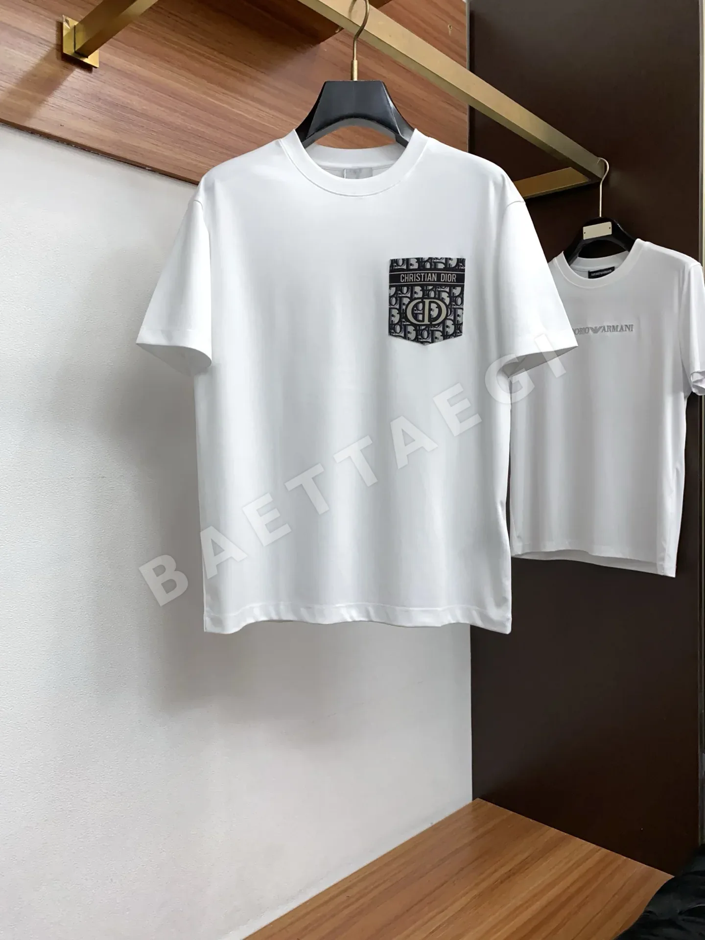 디올 남성 반팔 티셔츠 47279
