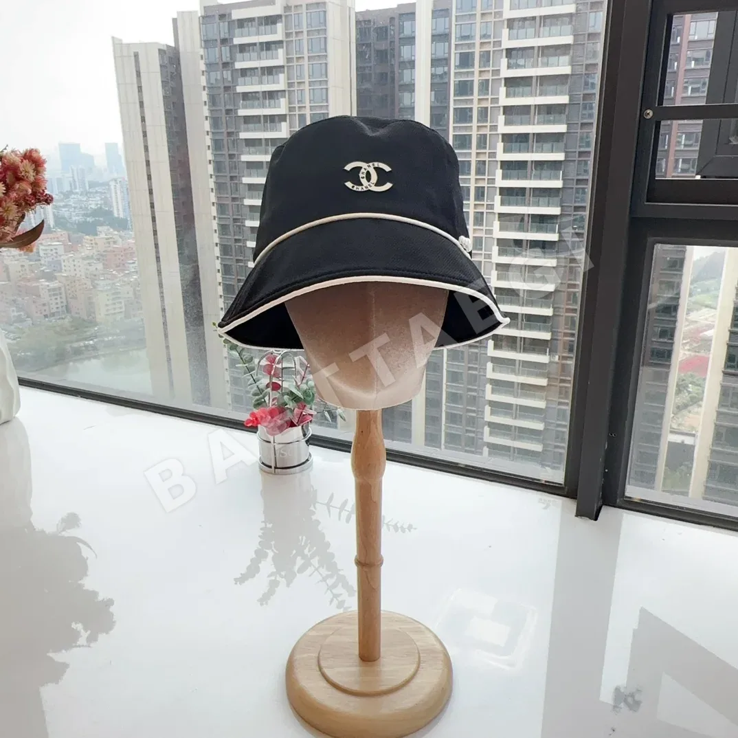 샤넬 린넨 코튼 피셔맨 햇 모자 82281
