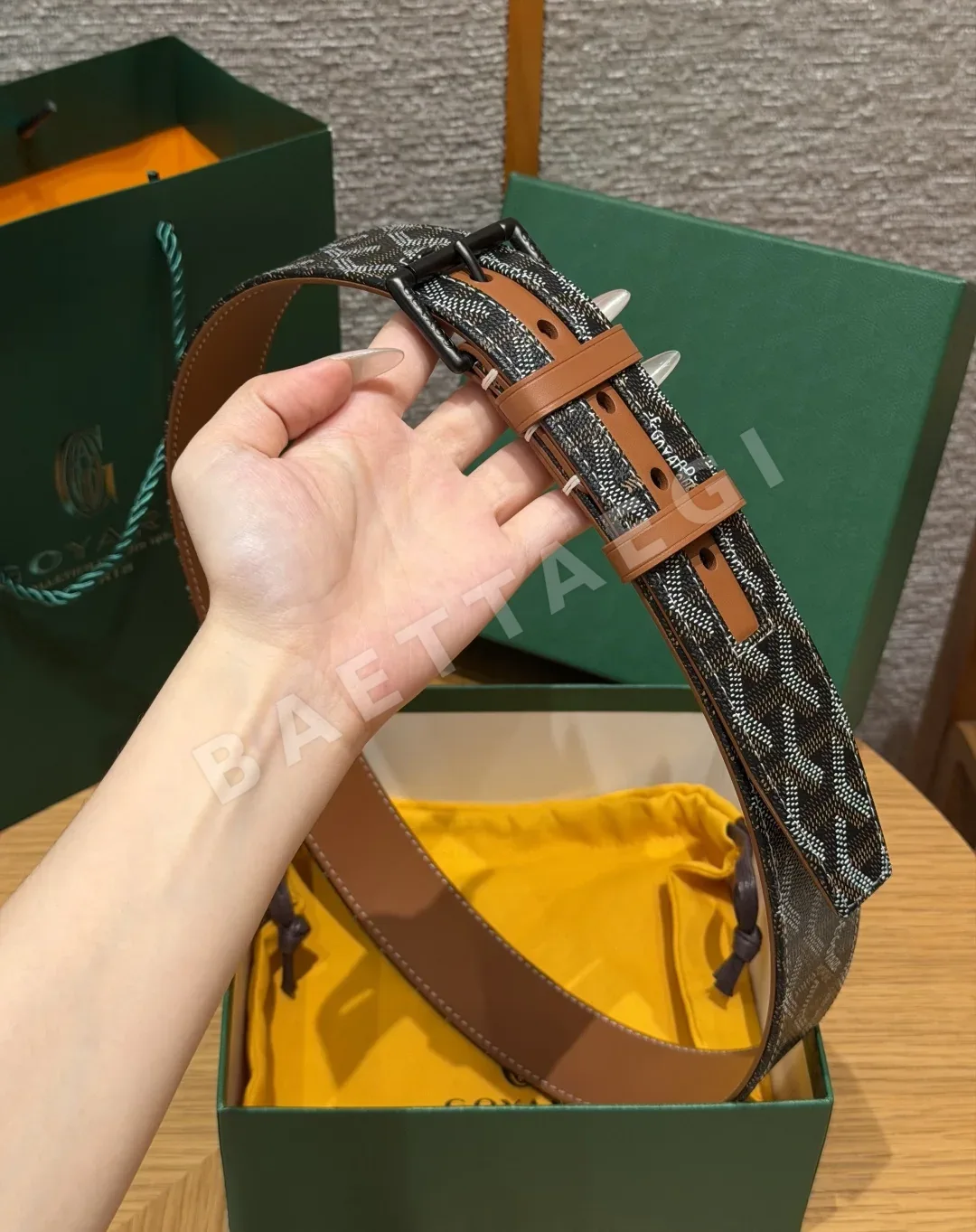 고야드 플로리다 40mm 벨트 상세 이미지 3