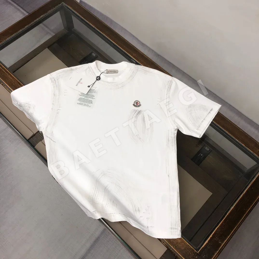 몽클레르 남성 크루넥 반팔 티셔츠 48625