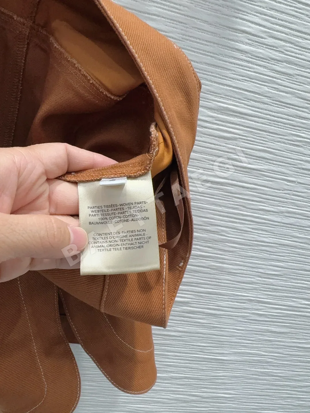에르메스 미디 린넨 스커트 상세 이미지 7