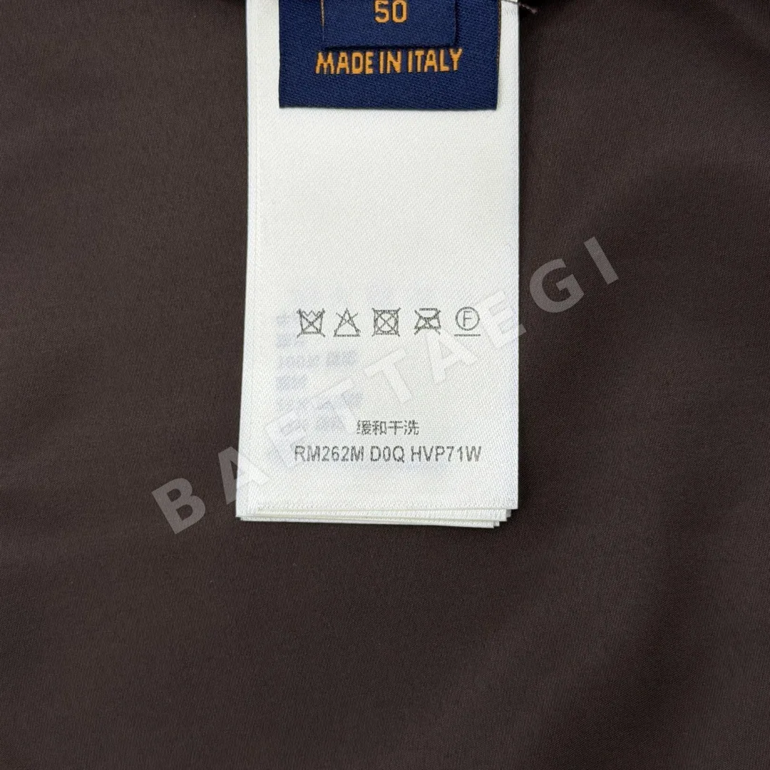 루이비통 멀베리 실크 방풍 남성 자켓 상세 이미지 9