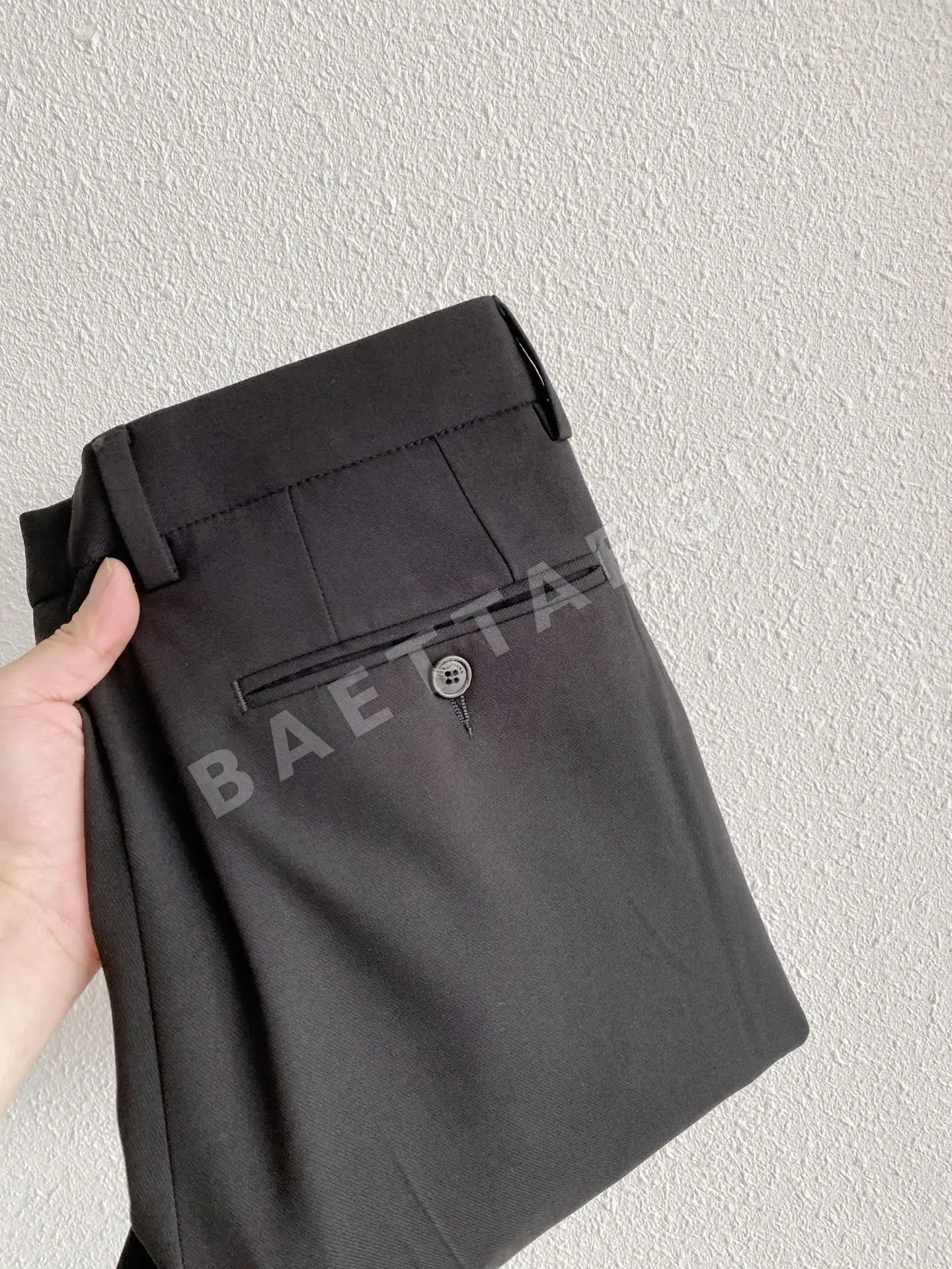 로로피아나 울 혼방 남성 바지 상세 이미지 10