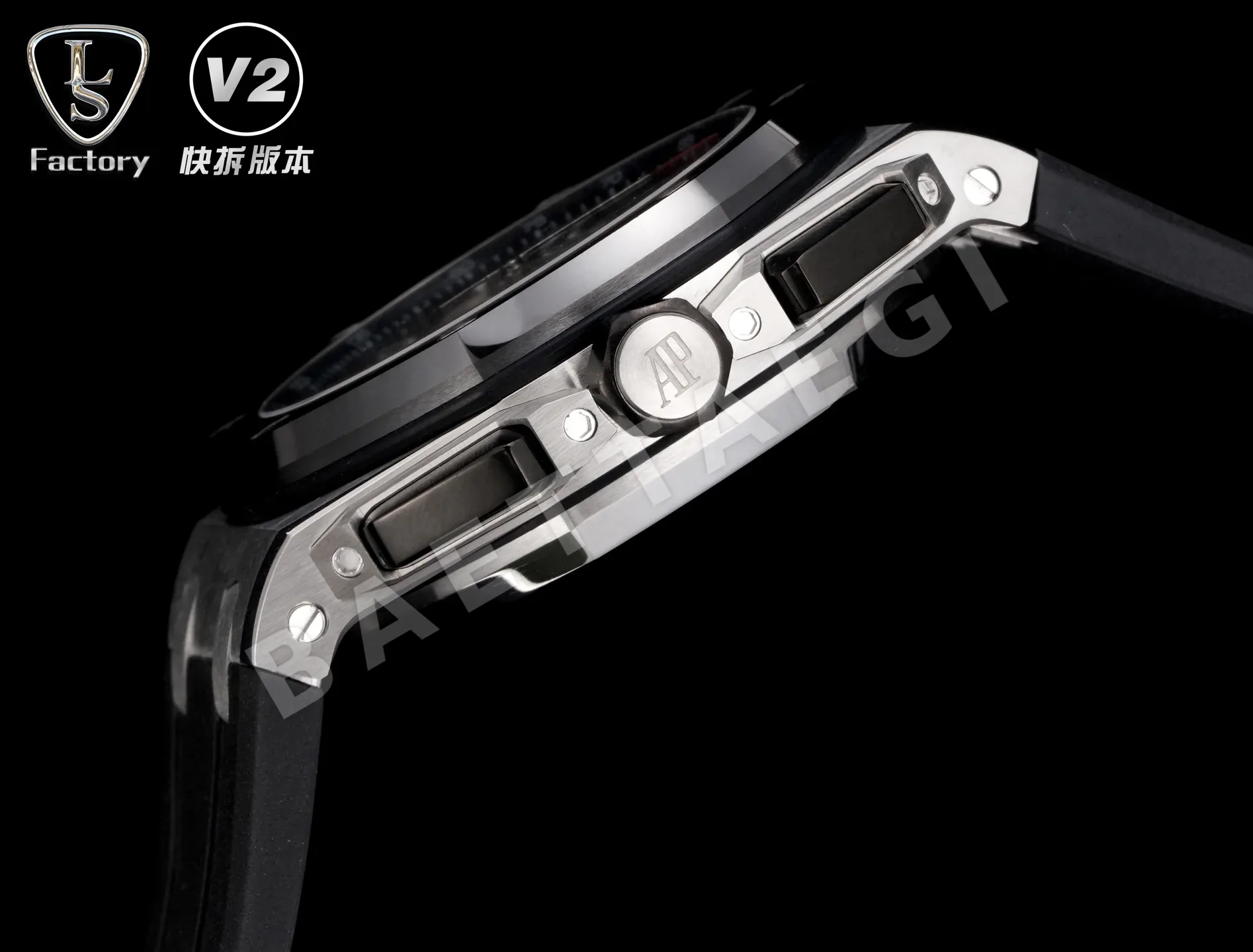 오데마피게 로열오크 오프쇼어 43mm 스테인리스 스틸 시계 상세 이미지 6