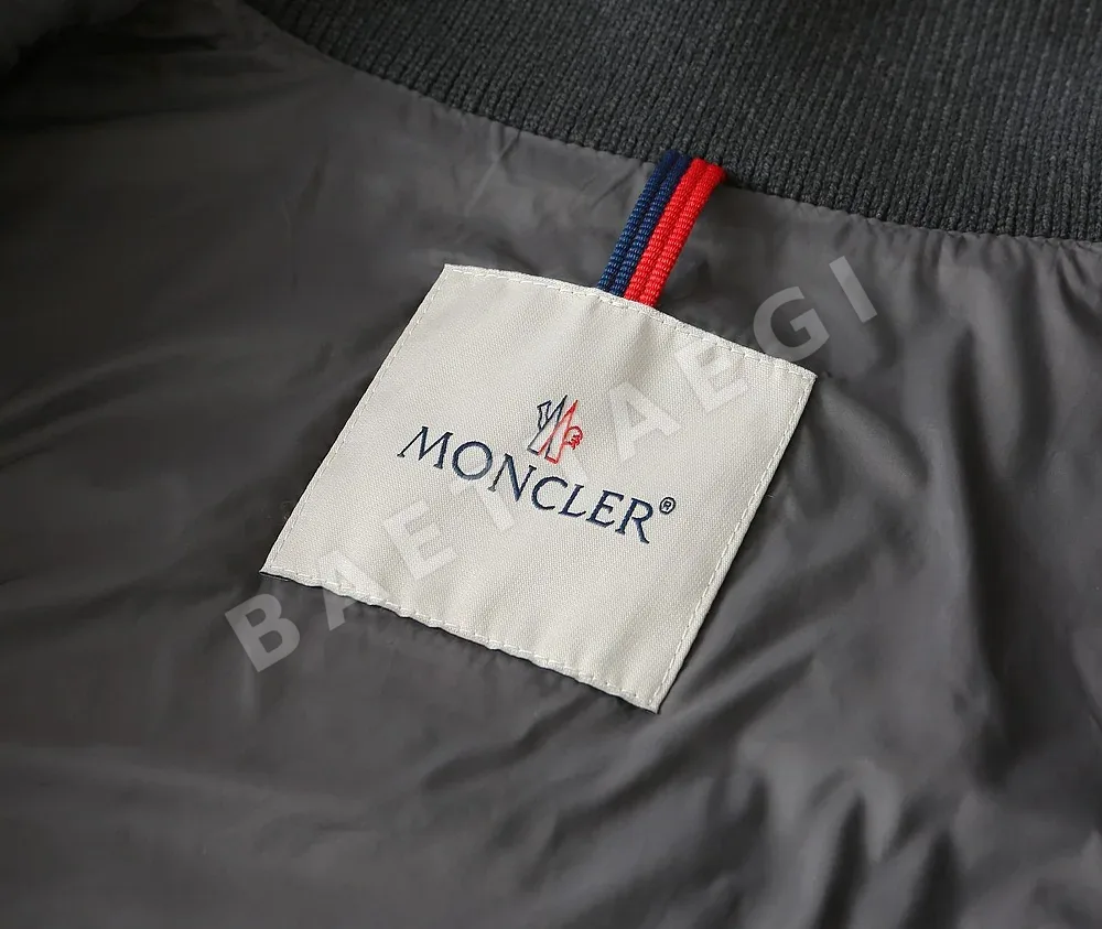 몽클레르 패치워크 울 소매 다운 자켓 상세 이미지 8