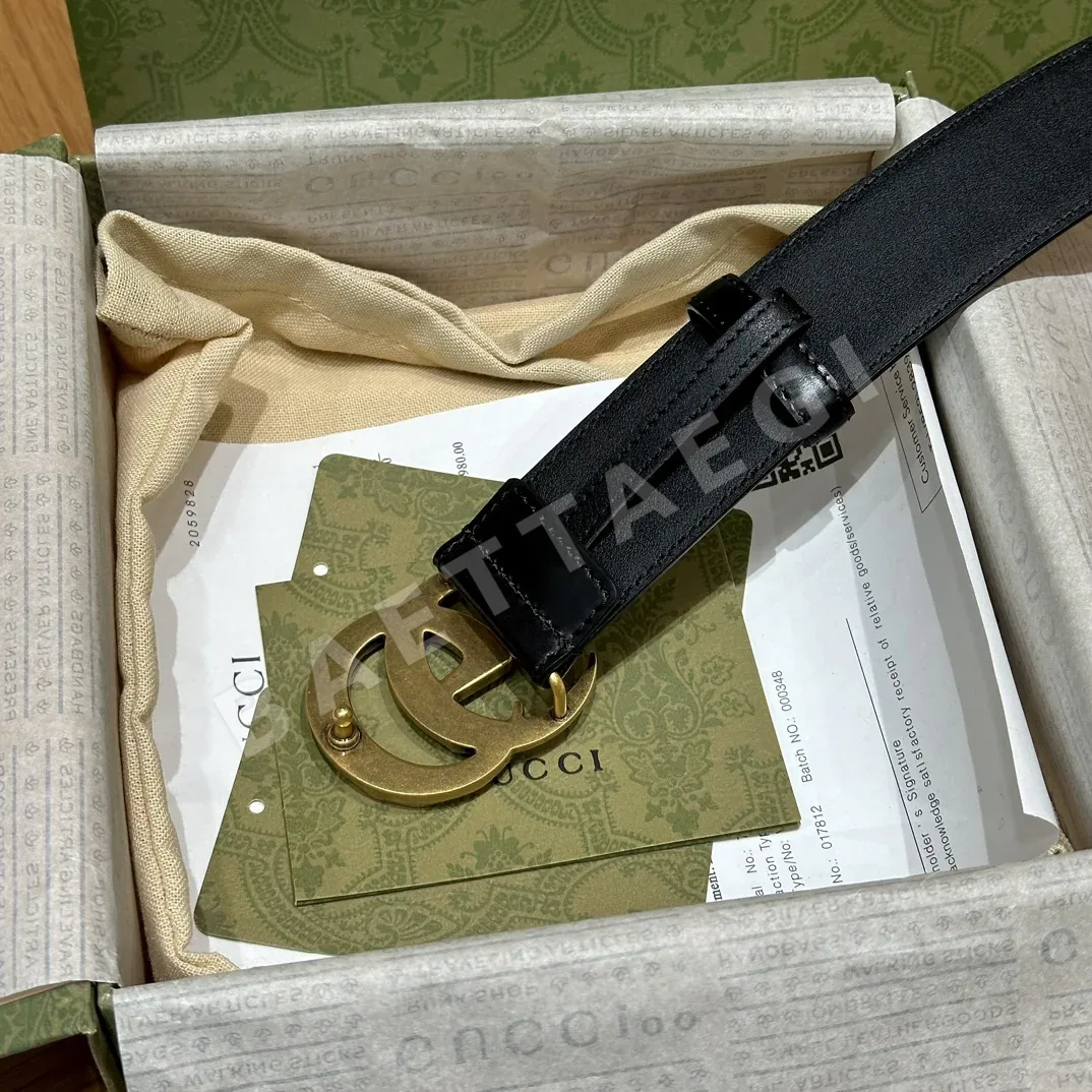 구찌 G 버클 남성용 벨트 상세 이미지 6