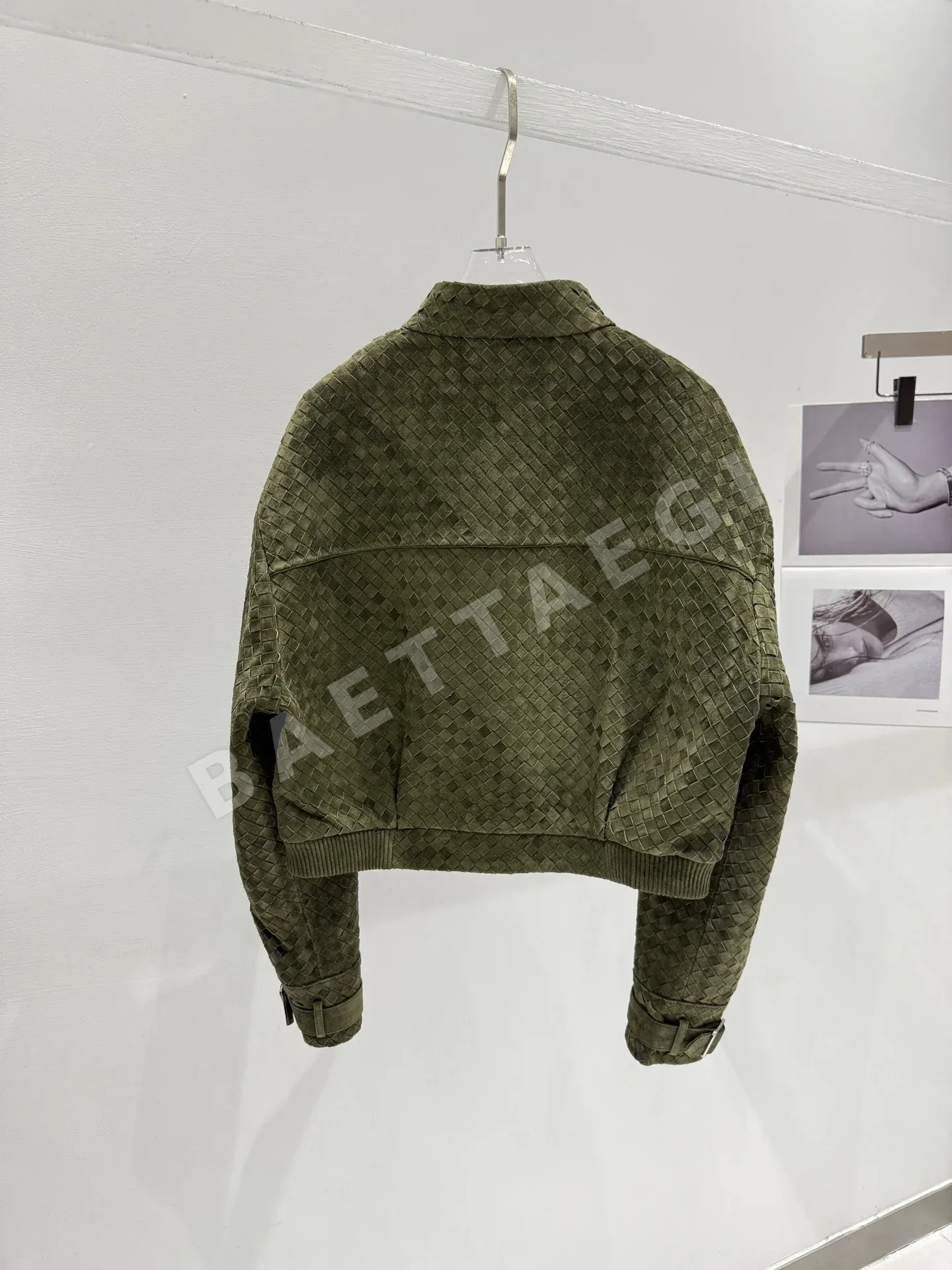 보테가베네타 꼬임 가죽 여성 자켓 상세 이미지 9