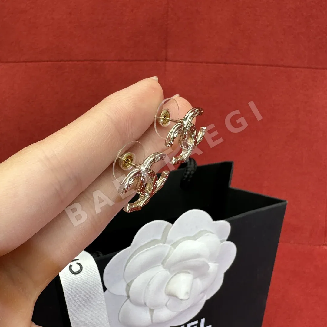 샤넬 더블 C 케이블 패턴 귀걸이 상세 이미지 4