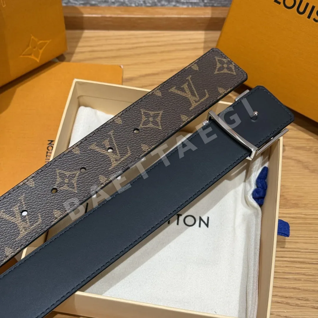루이비통 LV 리버시블 40mm 모노그램 벨트 상세 이미지 7
