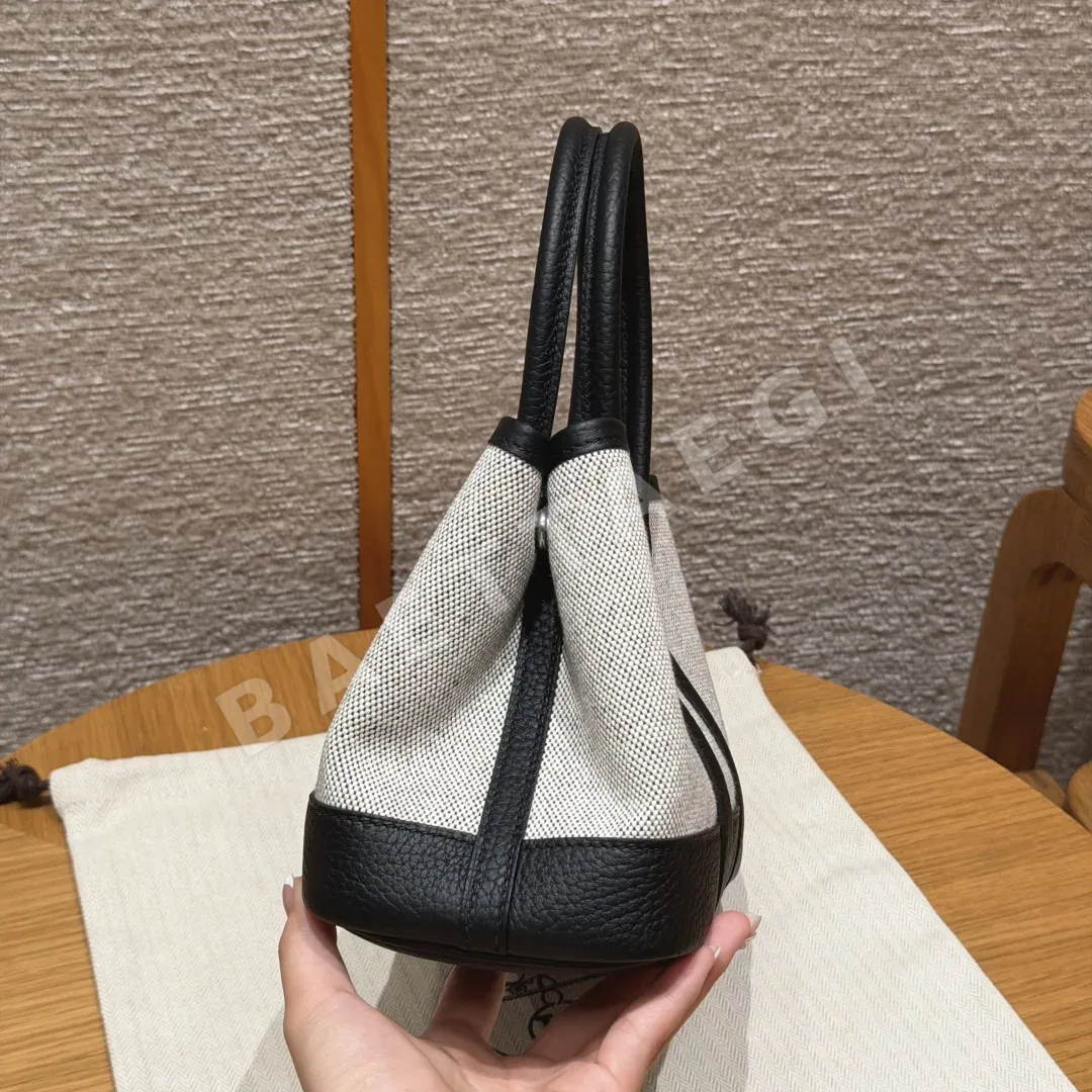 에르메스 가든파티 미니 캔버스 가방 상세 이미지 4