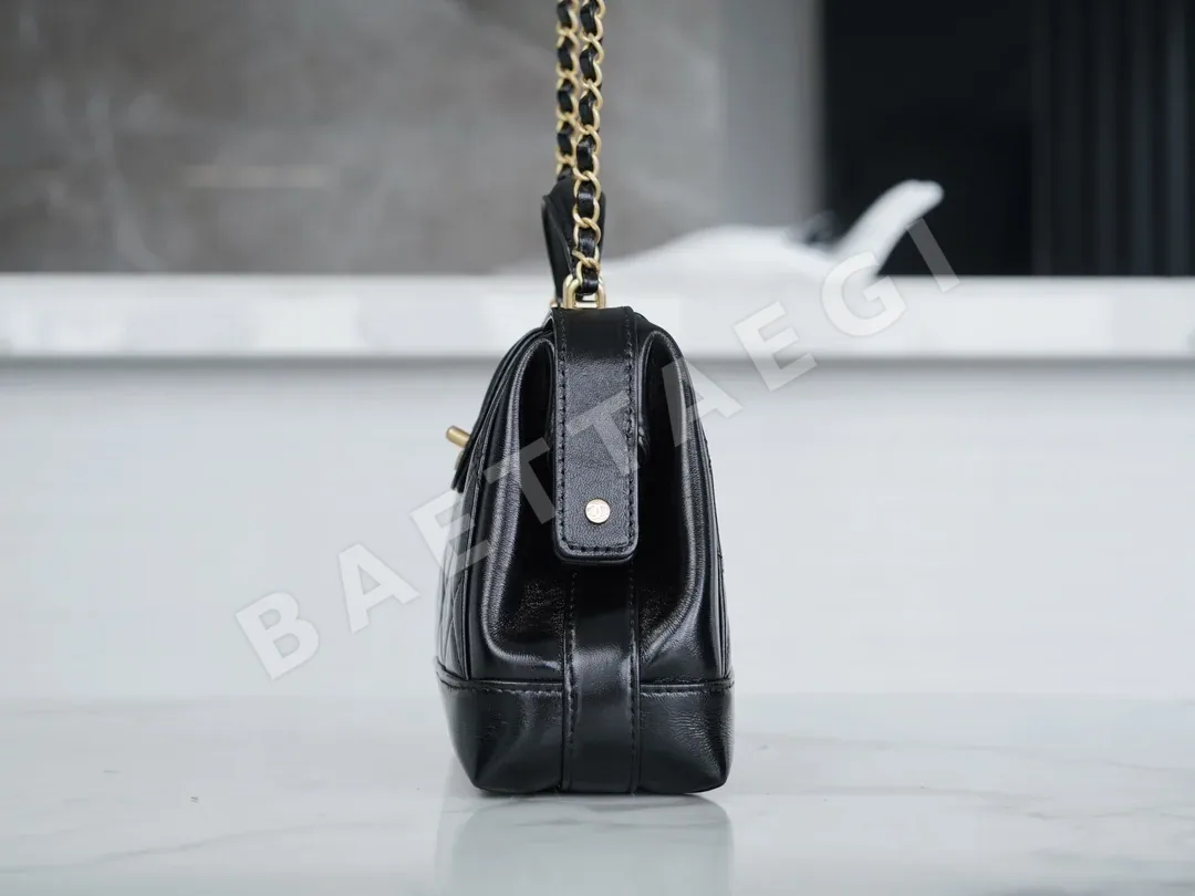 샤넬 메티에다르 램스킨 퀼팅 가방 상세 이미지 8