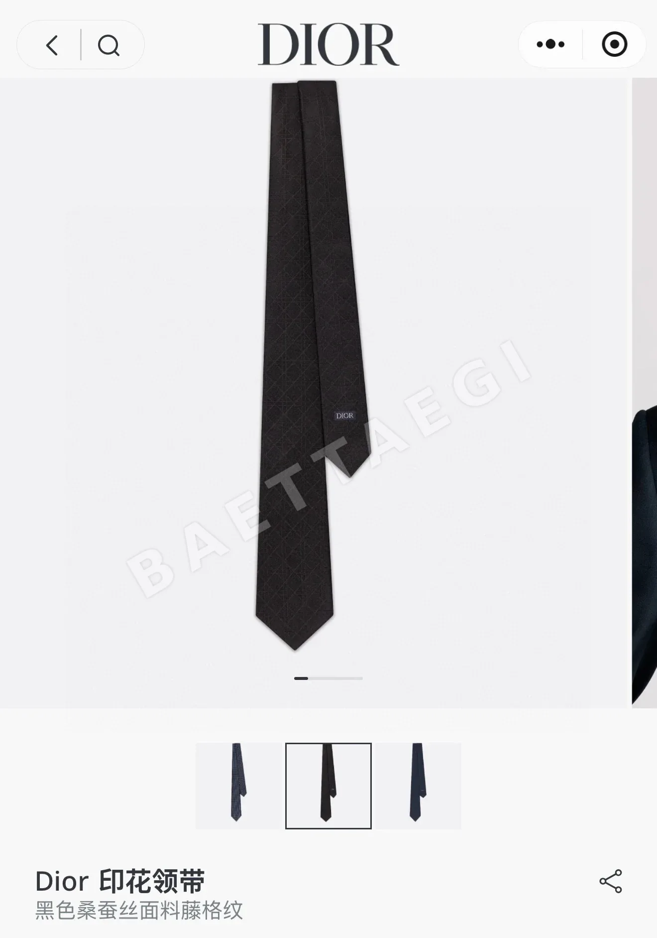 디올 넥타이 89763 Dior Accessories