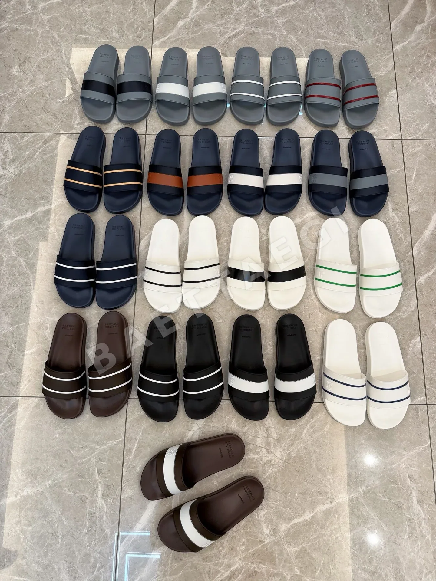 브루넬로쿠치넬리 남성용 캐주얼 슬리퍼 상세 이미지 8