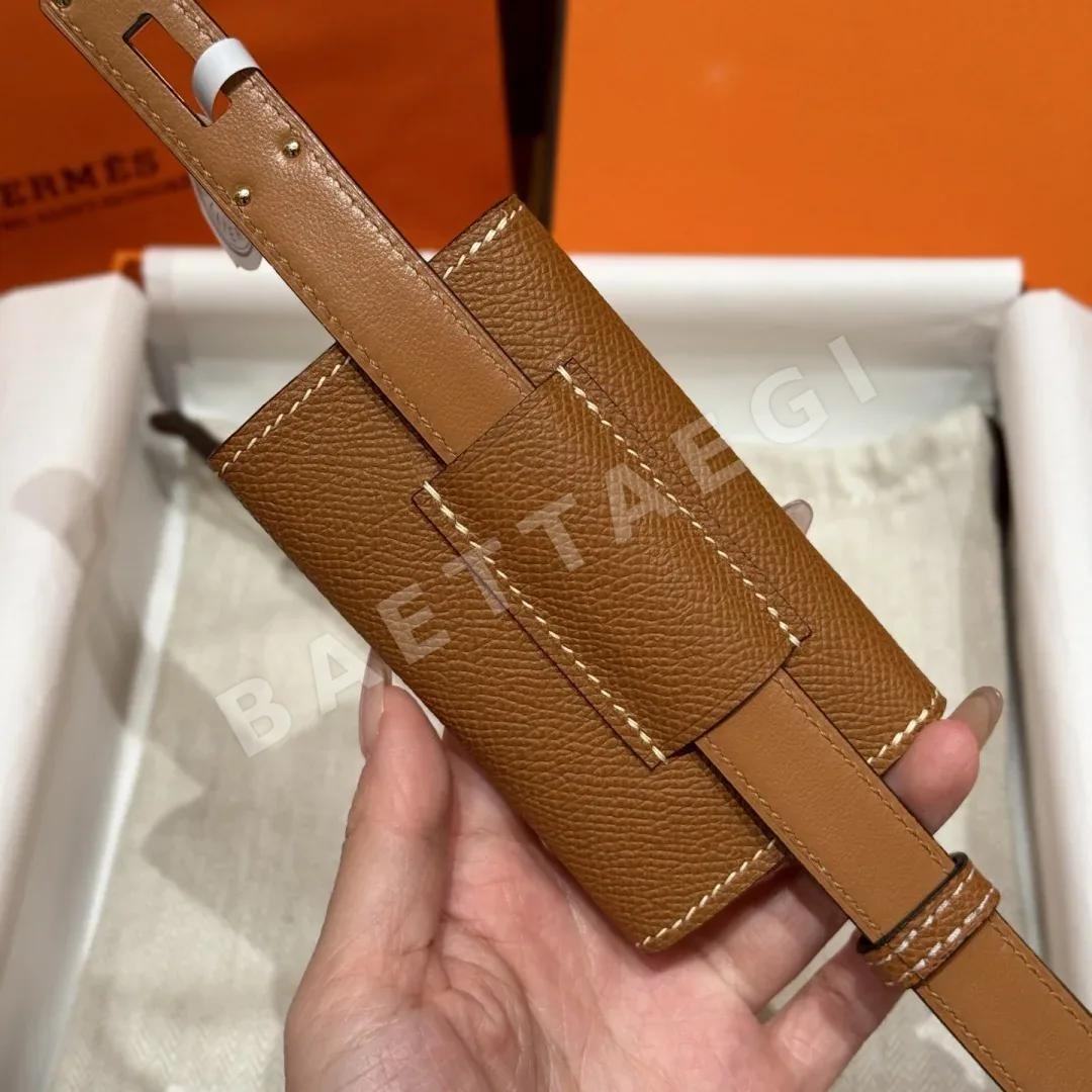 에르메스 켈리 버클 앱송 카프스킨 벨트 상세 이미지 8