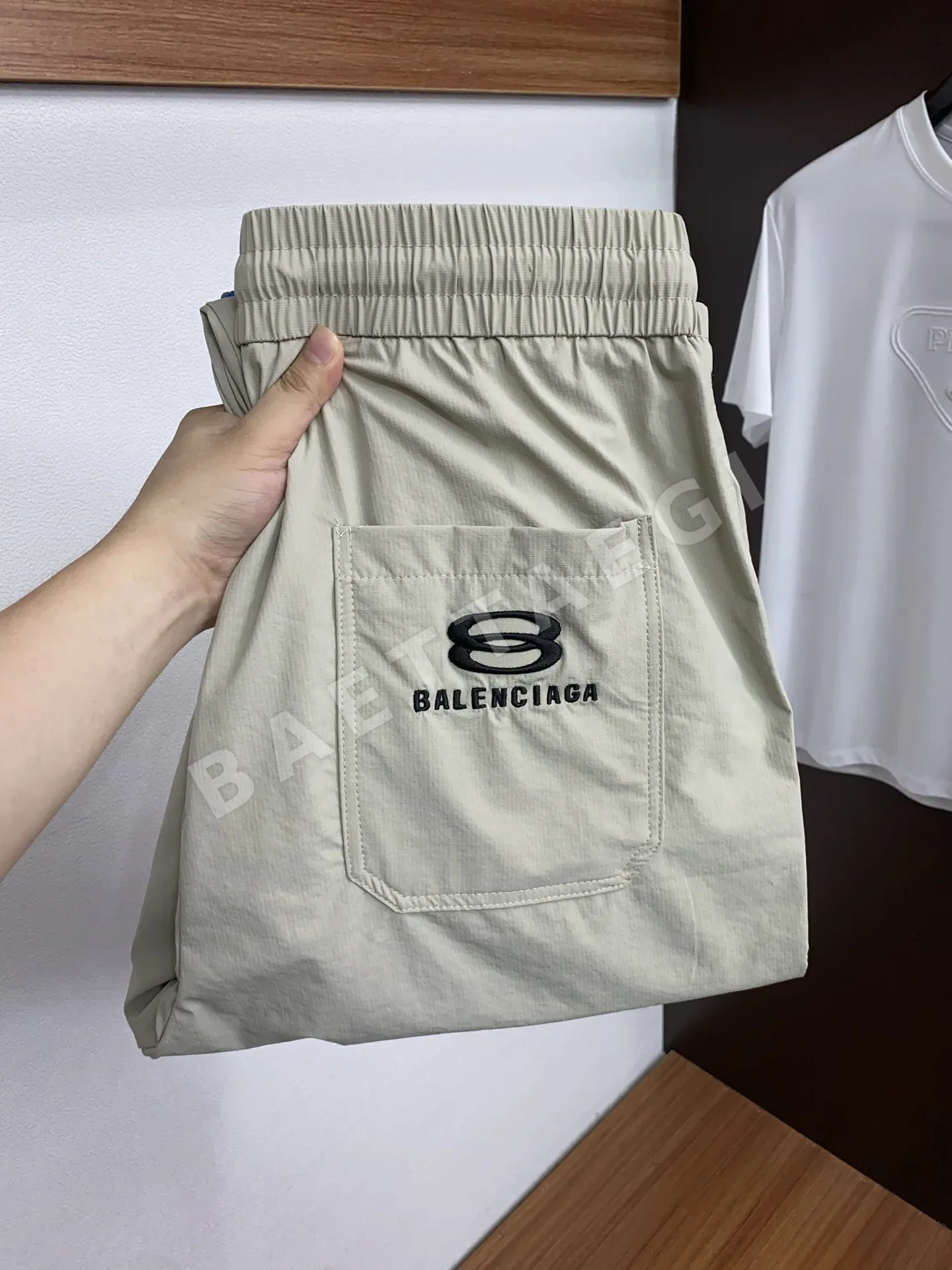 발렌시아가 남성 바지 160139