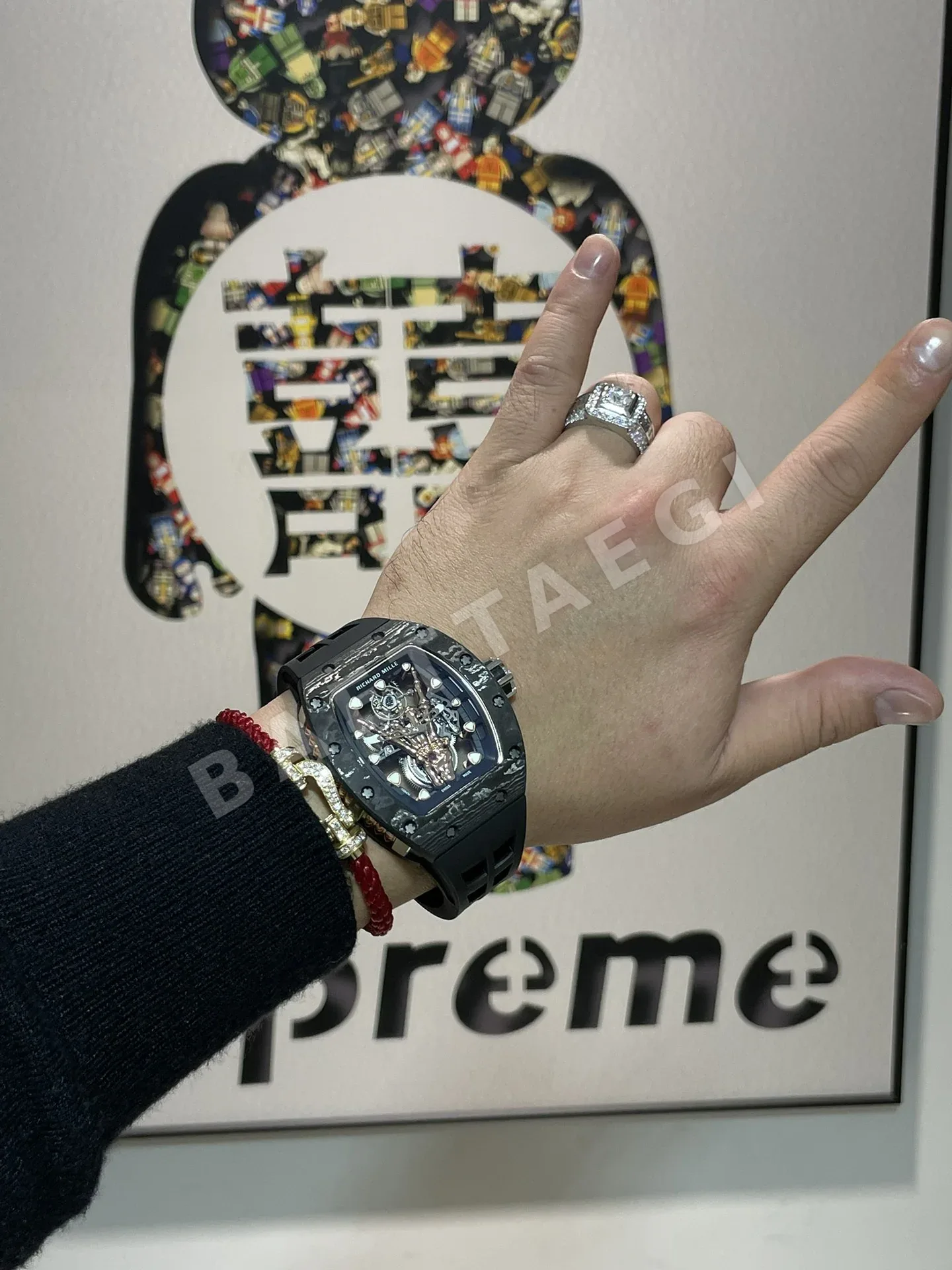 리차드밀 RM066 투르비용 NTPT 카본 TPT 카본 남성 시계 레플리카 44894 Richard Mille 상세 이미지 11