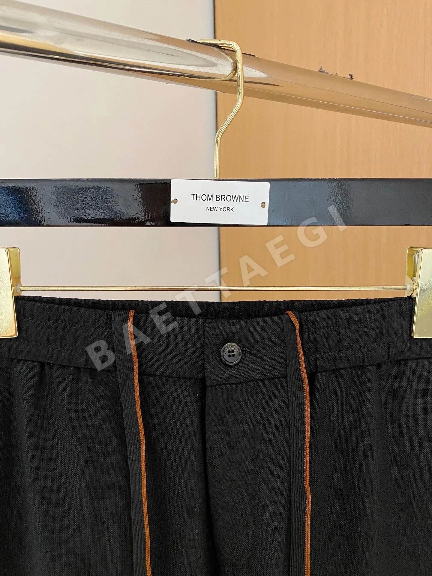 로로피아나 천연 린넨 남성 바지 상세 이미지 2