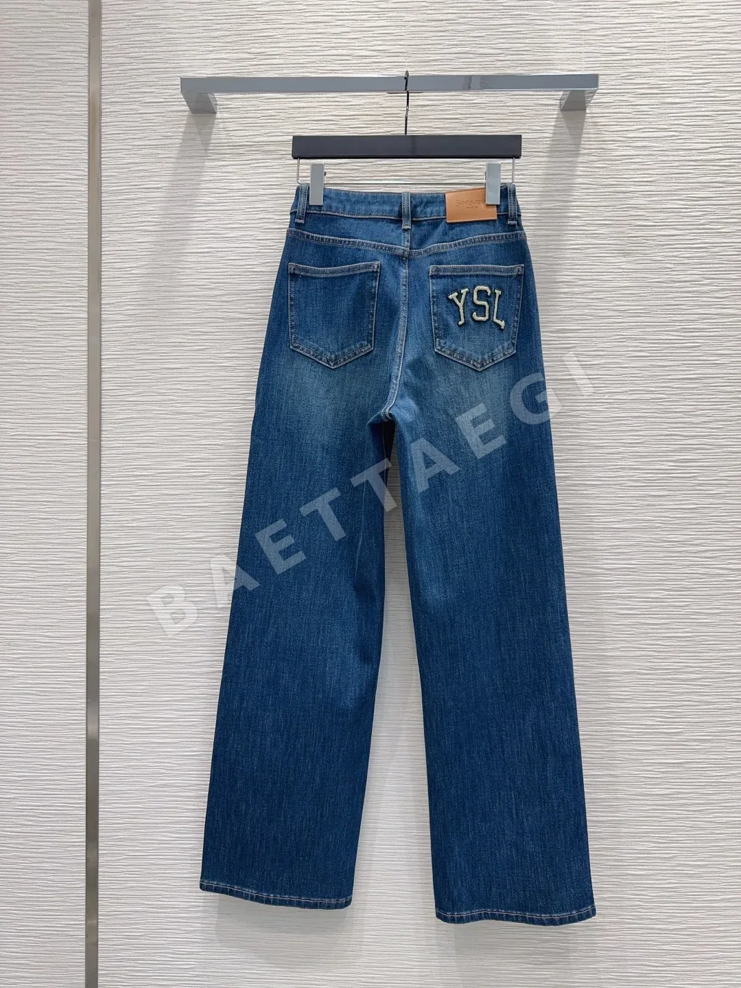 생로랑 3D 테일러드 핏 여성 바지 상세 이미지 8