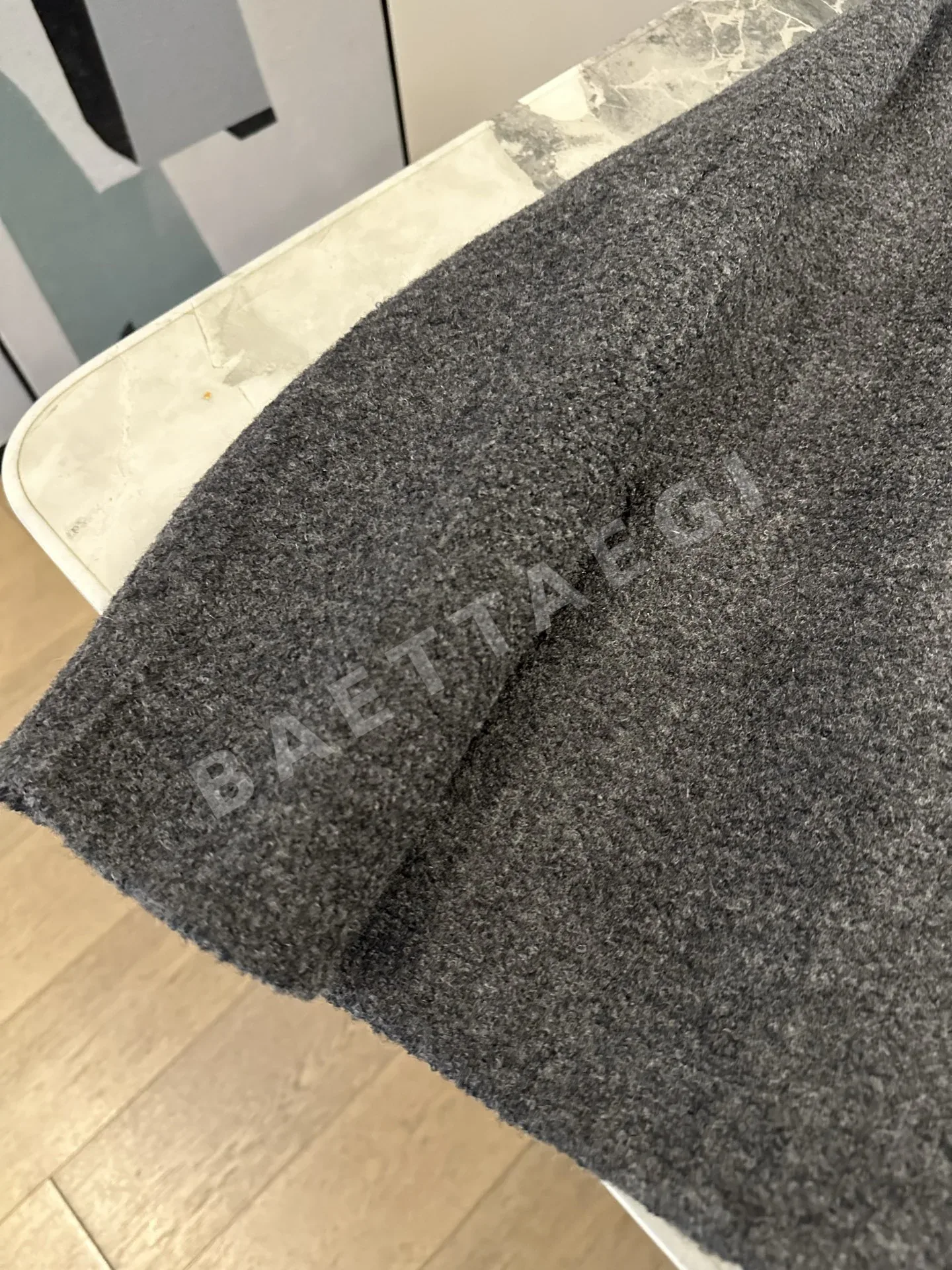 샤넬 알파카 울 더블 C 브로치 자켓 상세 이미지 4