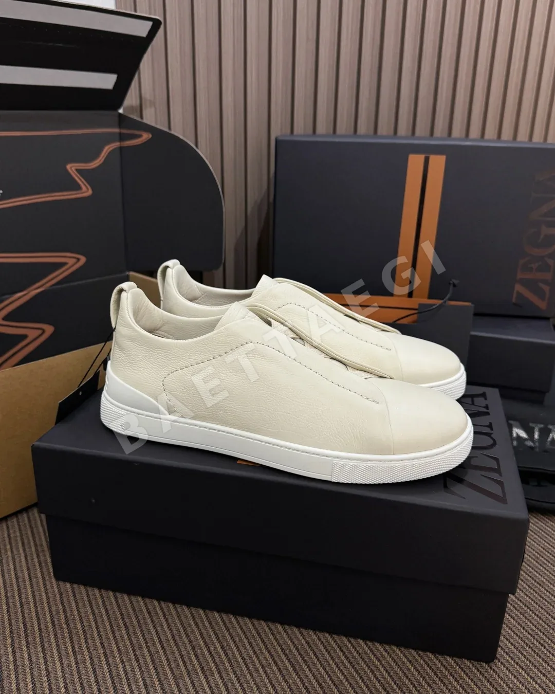 제냐 신발 208595 Zegna Sneakers 상세 이미지 5