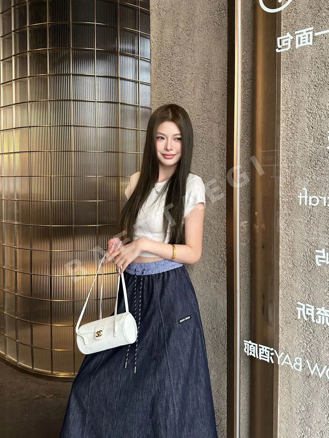 미우미우 여성 스커트 상세 이미지 3