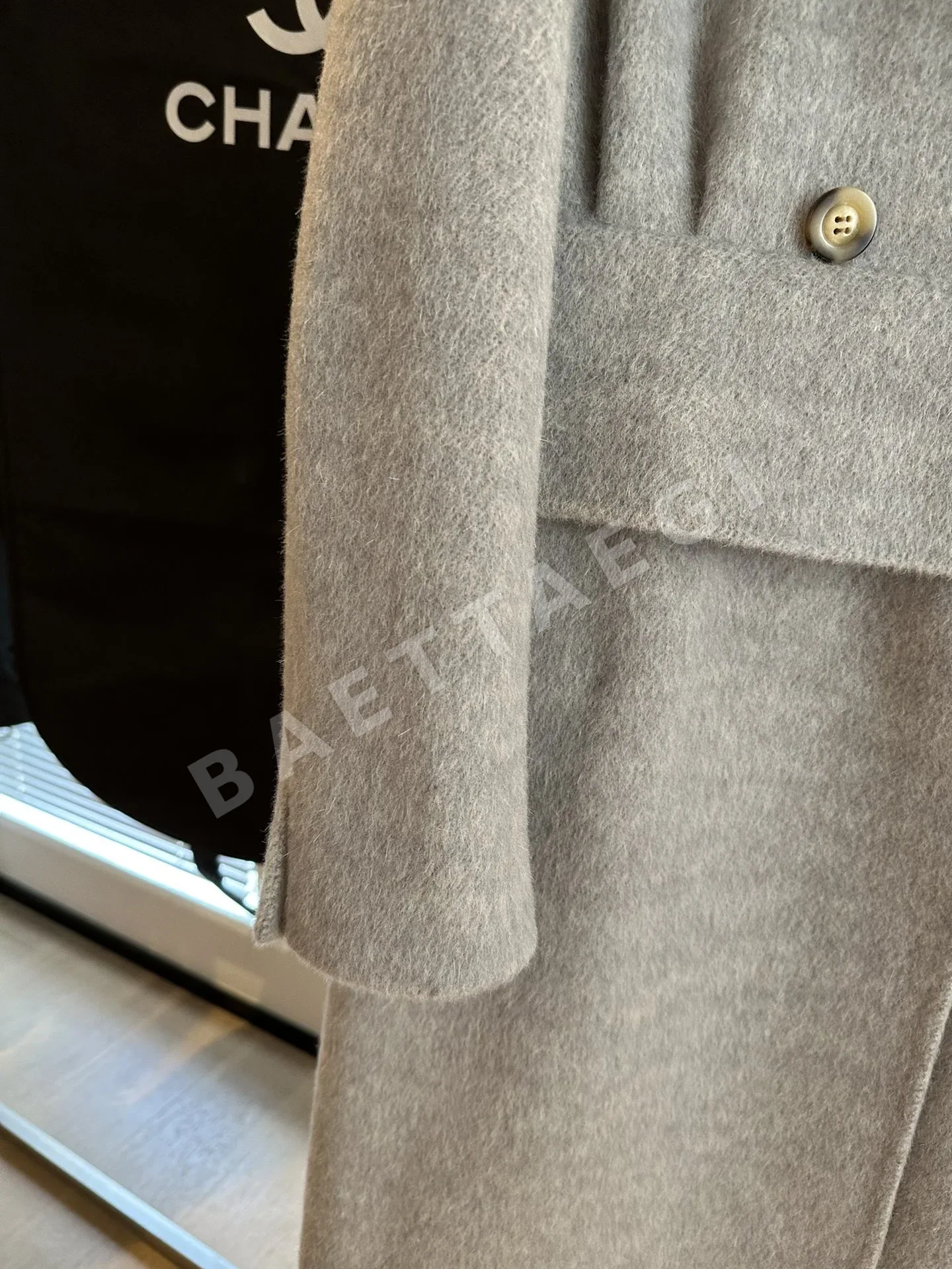 샤넬 말버리 실크 캐시미어 여성 자켓 상세 이미지 4