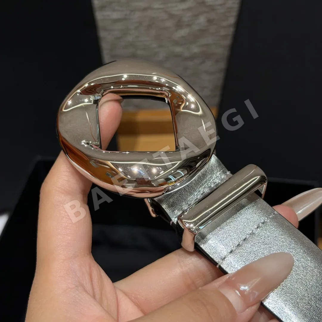 샤넬 가죽 더블 C 로고 벨트 30mm 상세 이미지 5