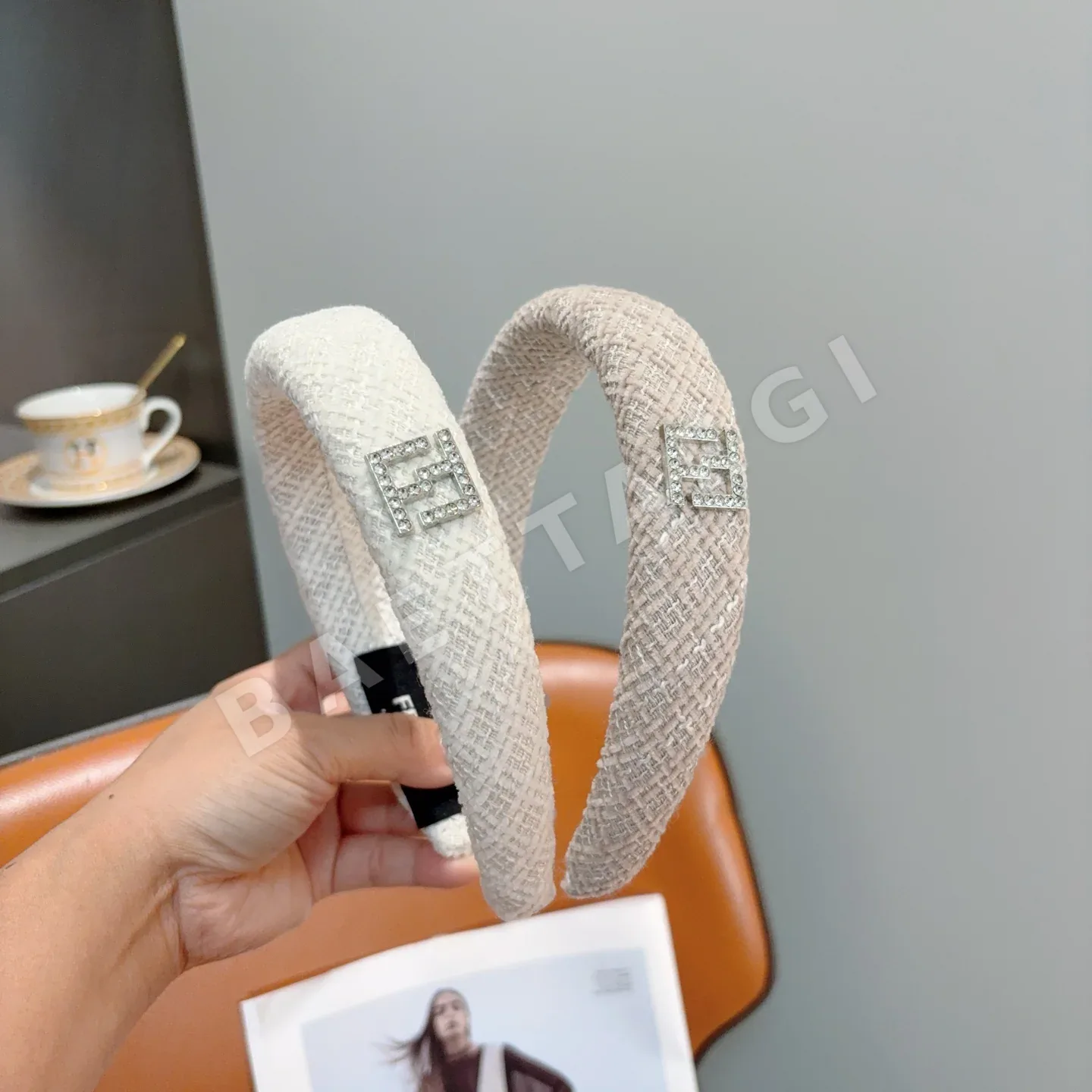 펜디 레트로 헤어밴드 185003
