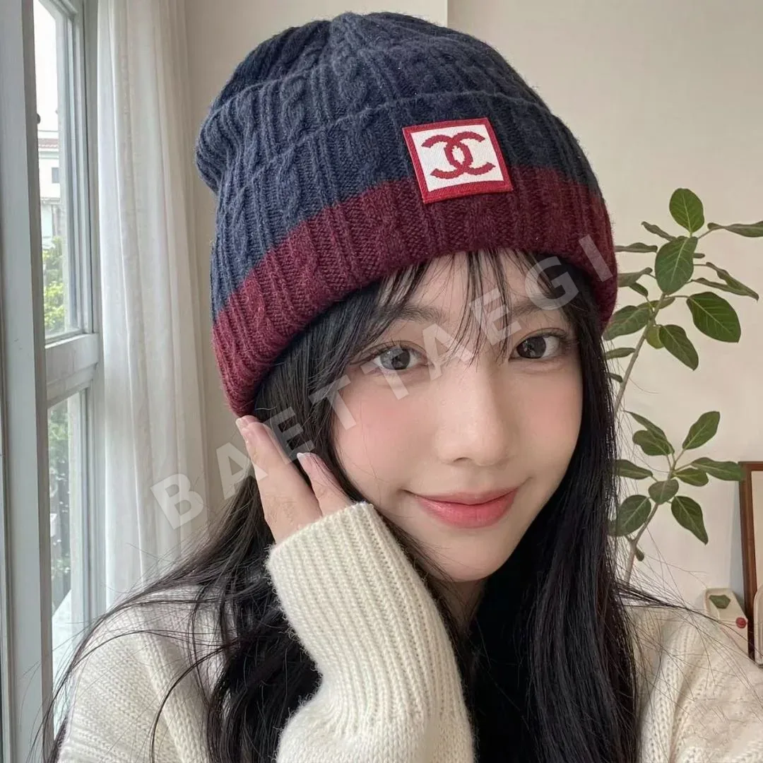 샤넬 니트 비니 모자 185609