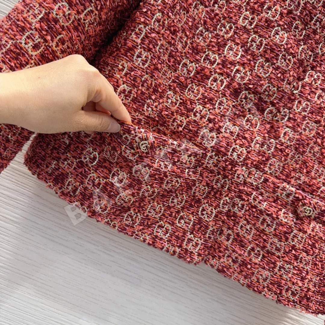 구찌 맞춤 자카드 여성 자켓 상세 이미지 8