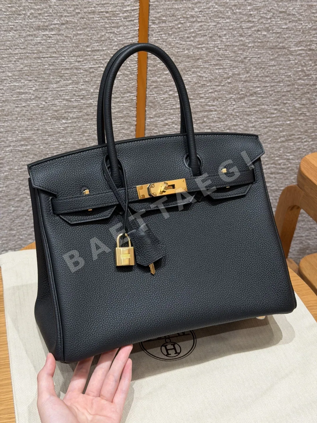 에르메스 버킨 30 토고 가죽 가방 144472