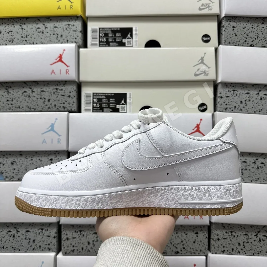 나이키 [XY/PB] 에어 포스 1 로우 DJ2739-100 201728 Nike Air Force 1 Low '07 White Gum 상세 이미지 3
