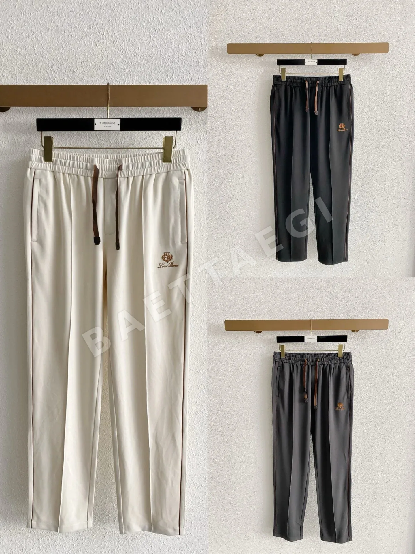 로로피아나 남성 린넨 바지 상세 이미지 9