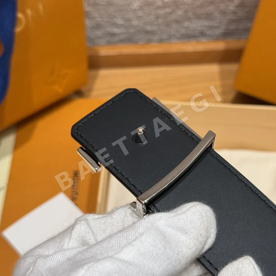 루이비통 LV 리버시블 40mm 모노그램 벨트 상세 이미지 4