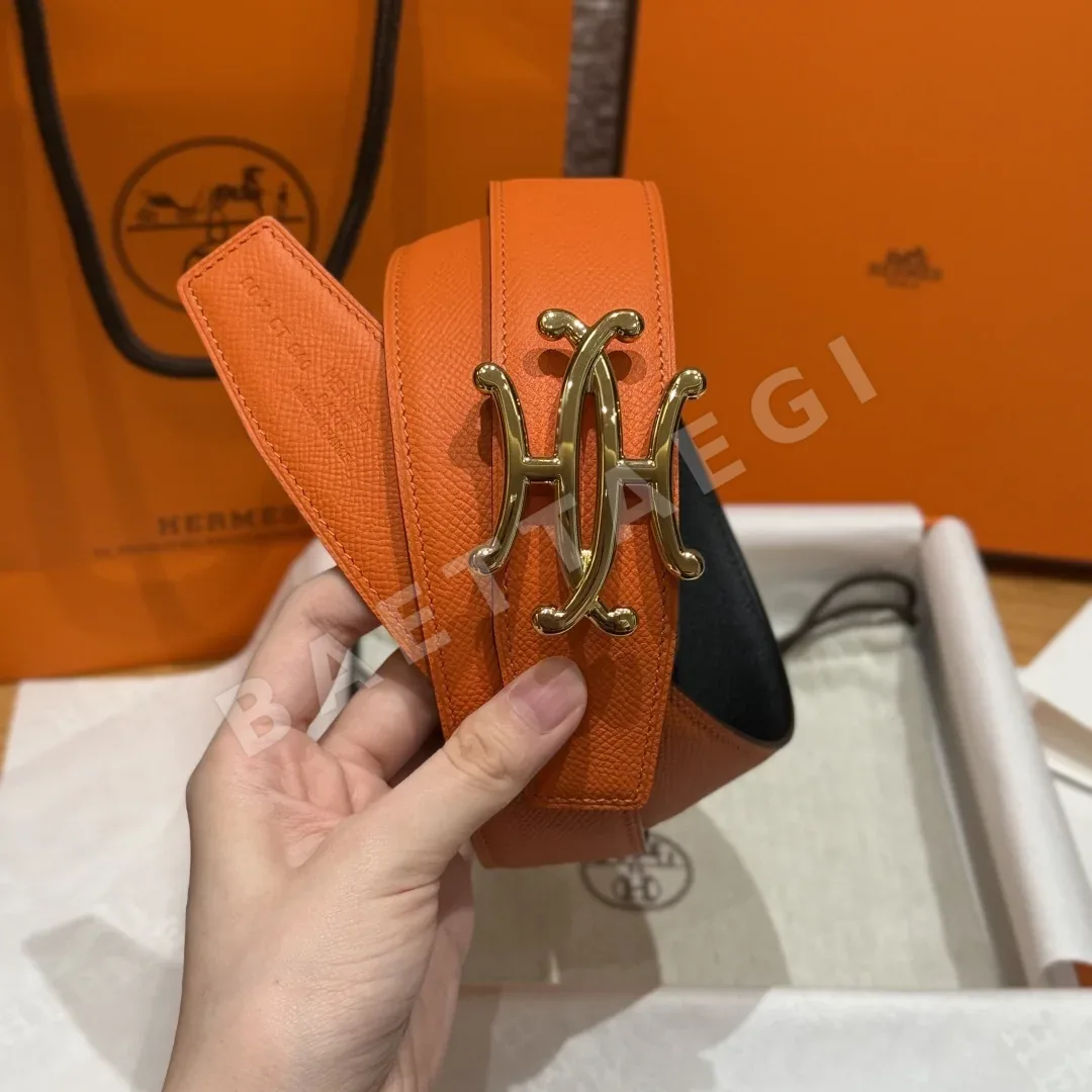 에르메스 패밀리 리버시블 남성 벨트 상세 이미지 3