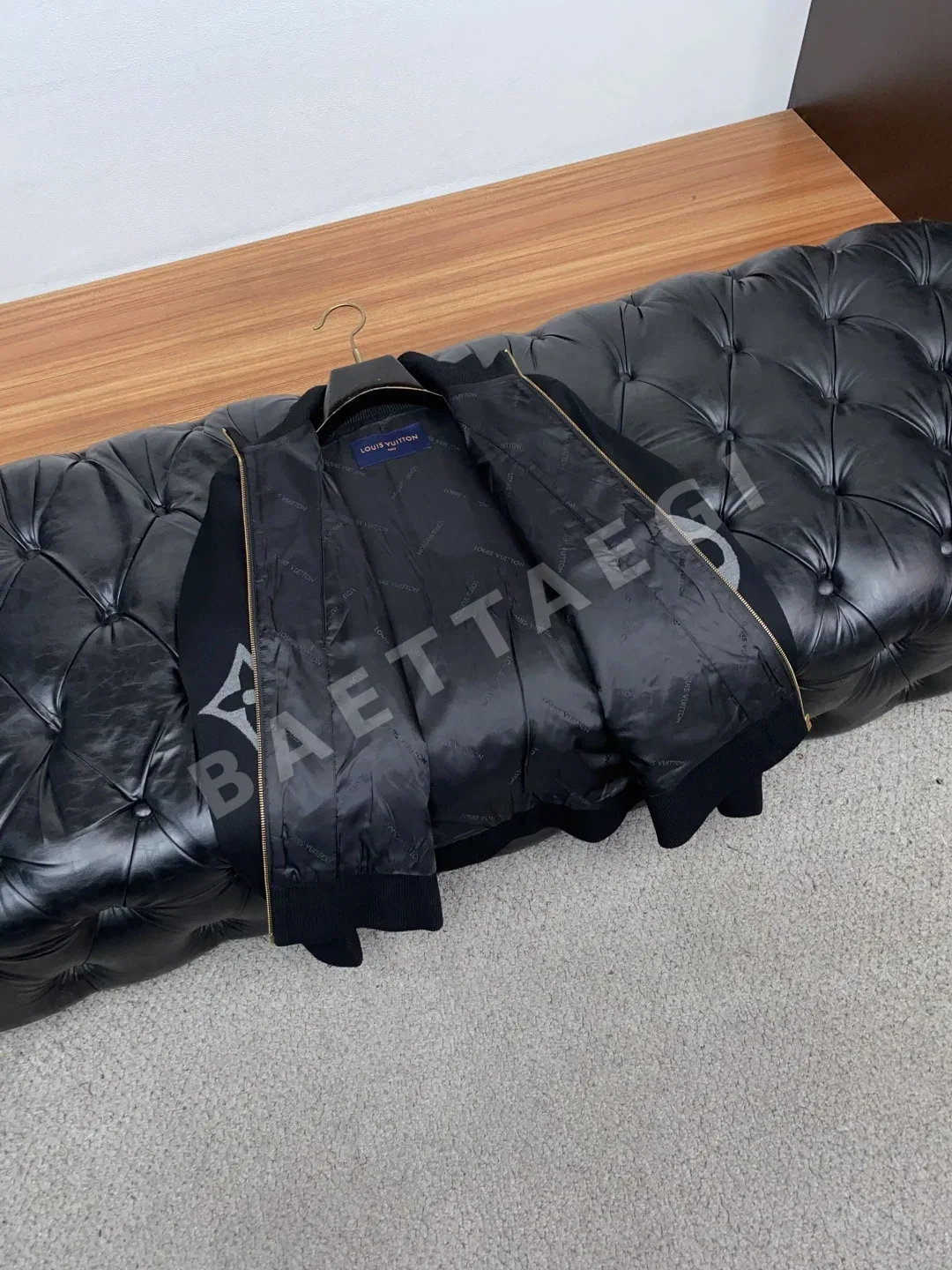 루이비통 커스텀 메이드 남성 슬림핏 자켓 상세 이미지 7
